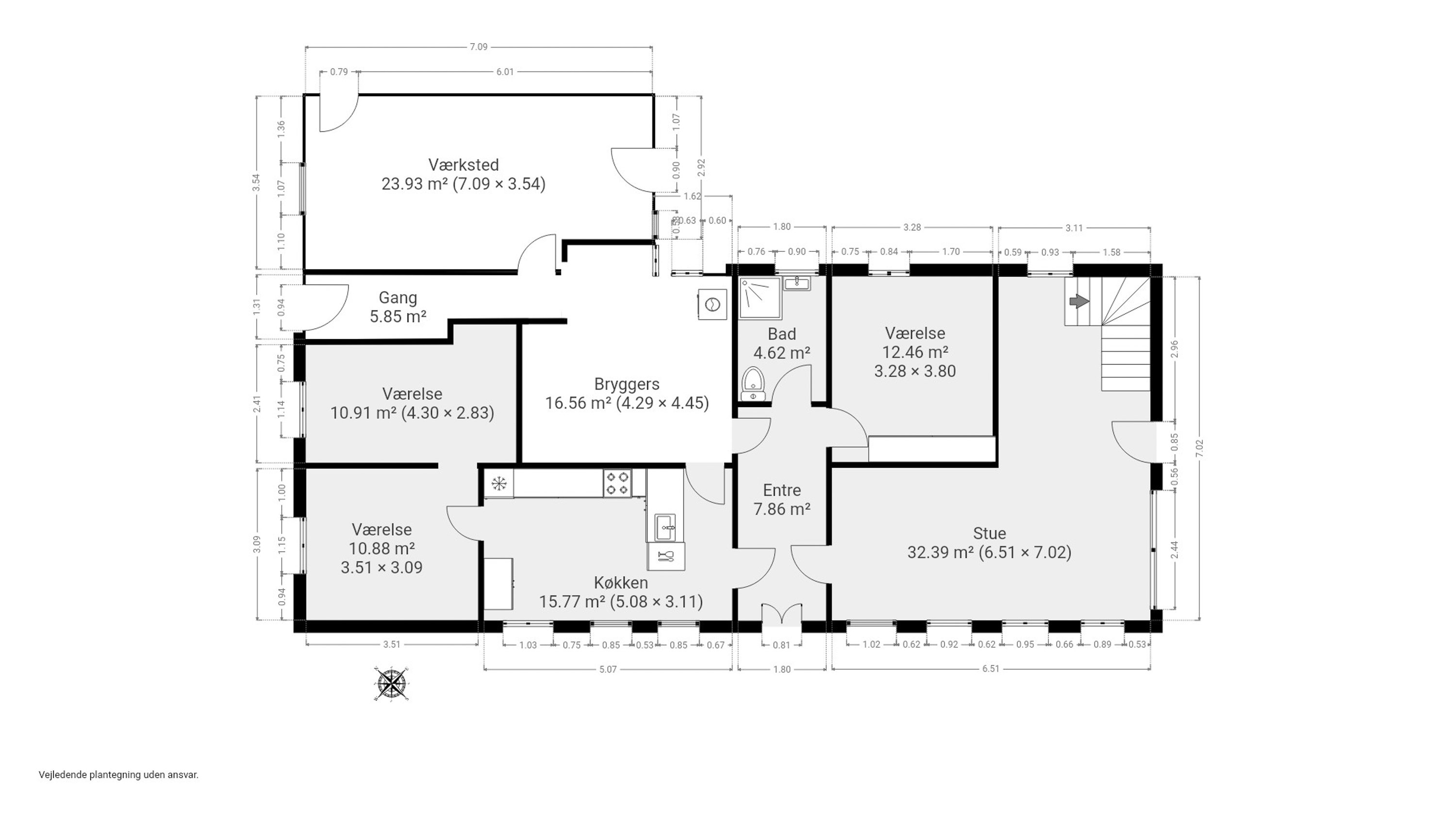 Plantegninger billede af Assensvej 272, 5642 Millinge