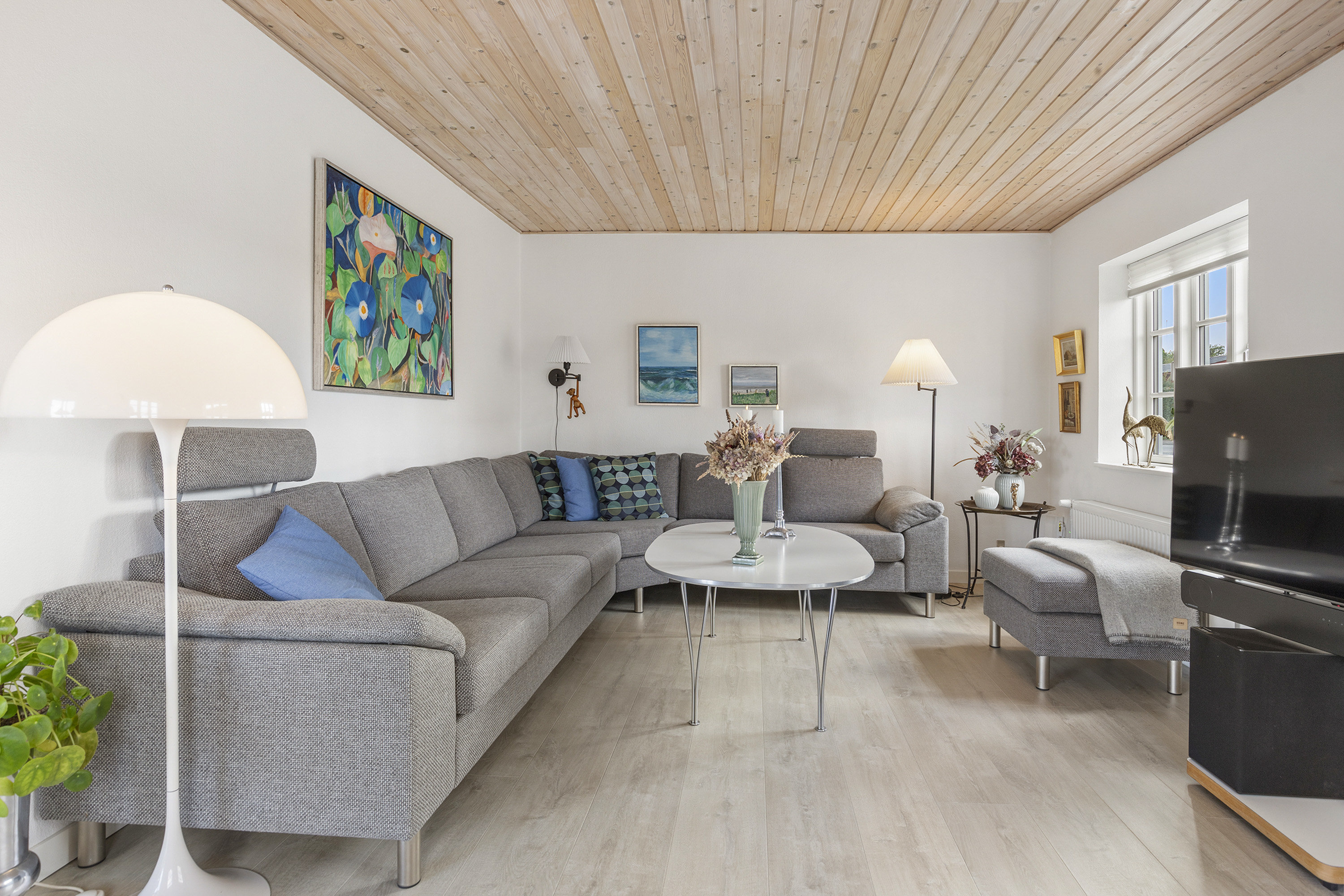 Fremhævet stue billede i fuldskærmstilstand. Billede af Stenberggade 21, 9700 Brønderslev