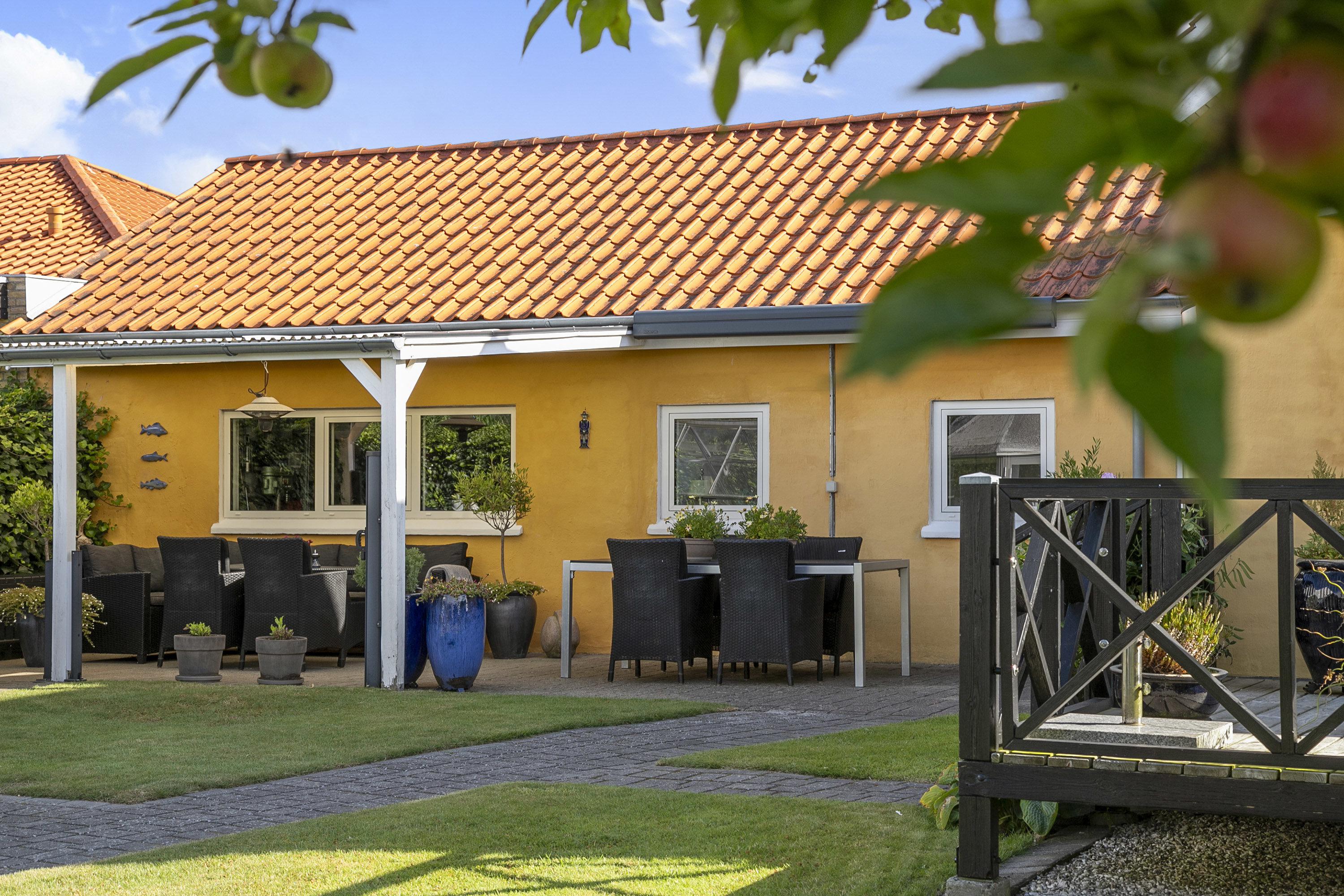 Fremhævet terrasse billede i fuldskærmstilstand. Billede af Stenberggade 21, 9700 Brønderslev