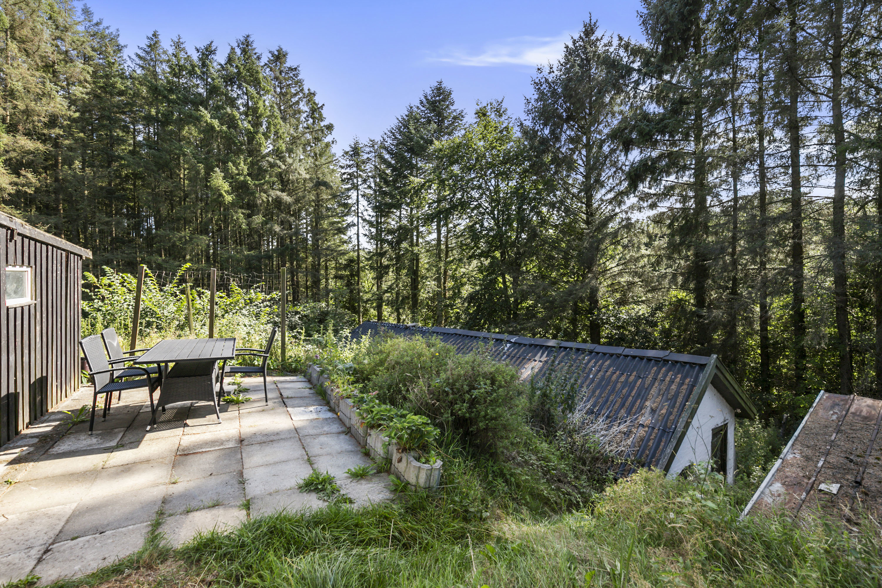 Fremhævet terrasse billede i fuldskærmstilstand. Billede af Sdr. Kirkevej 51, Præstbro, 9330 Dronninglund