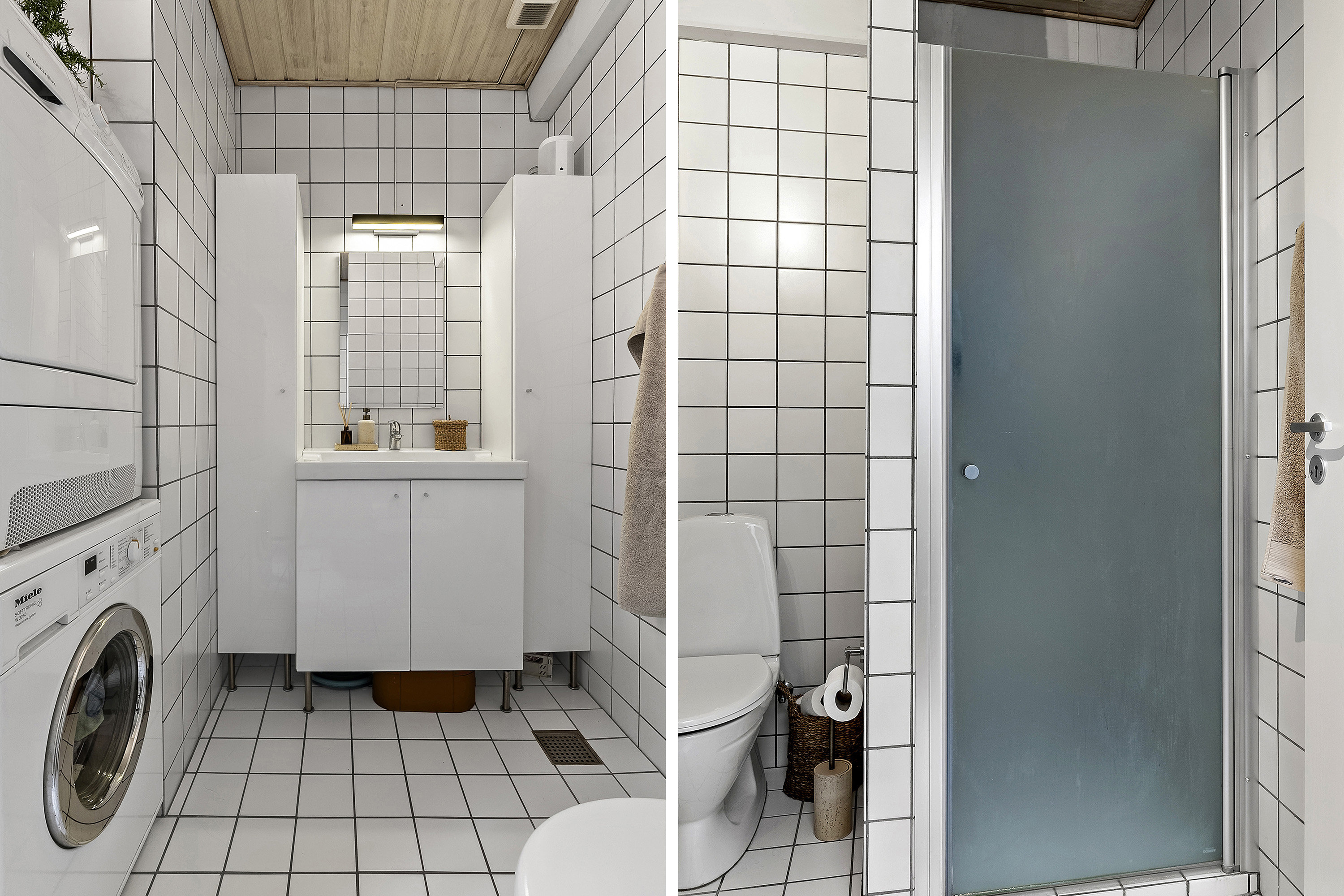 Fremhævet badeværelse billede i fuldskærmstilstand. Billede af Kirkevej 7B, 1., 8362 Hørning