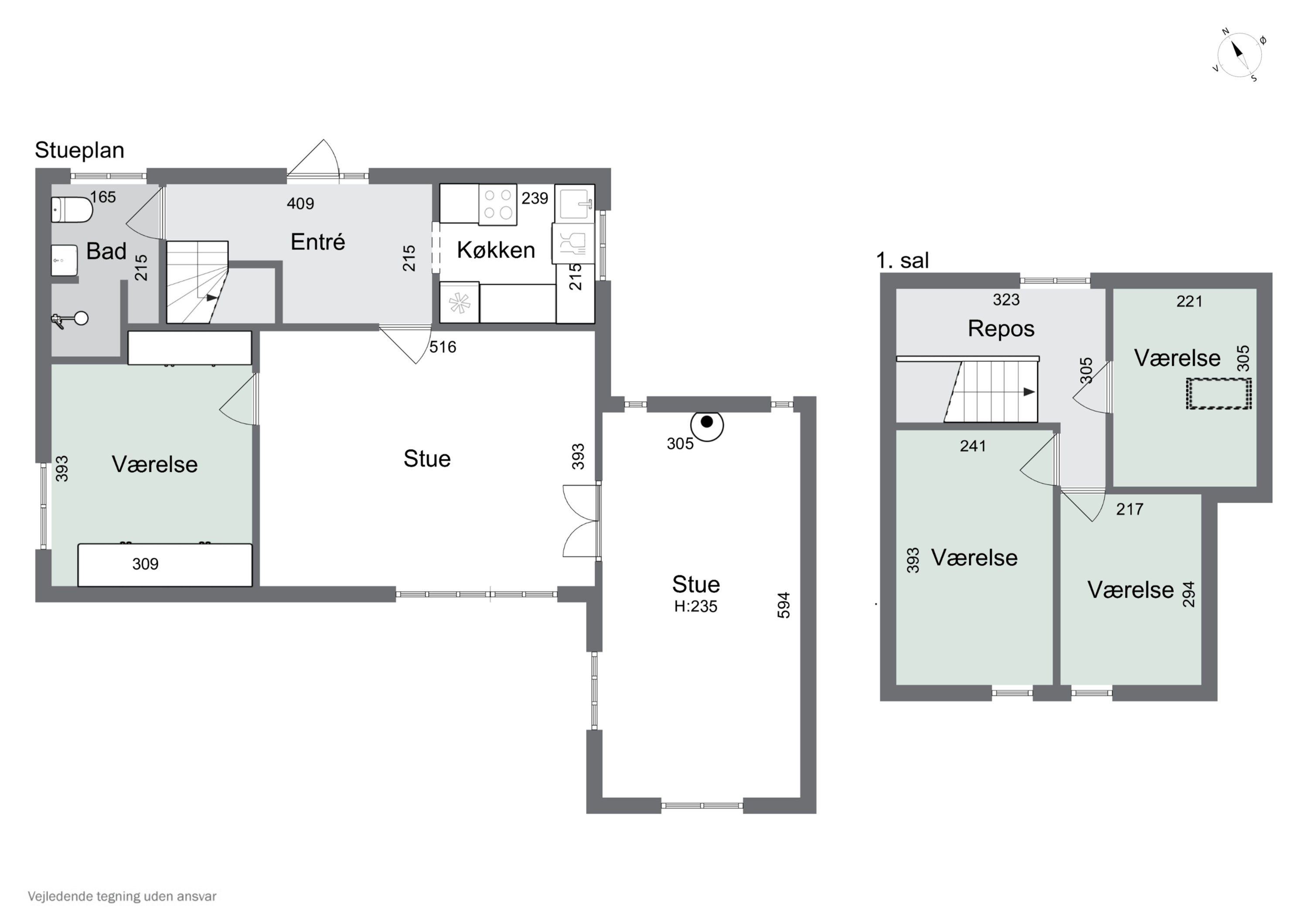 Plantegninger billede af Hyllestedvej 22, Hyllested, 4261 Dalmose