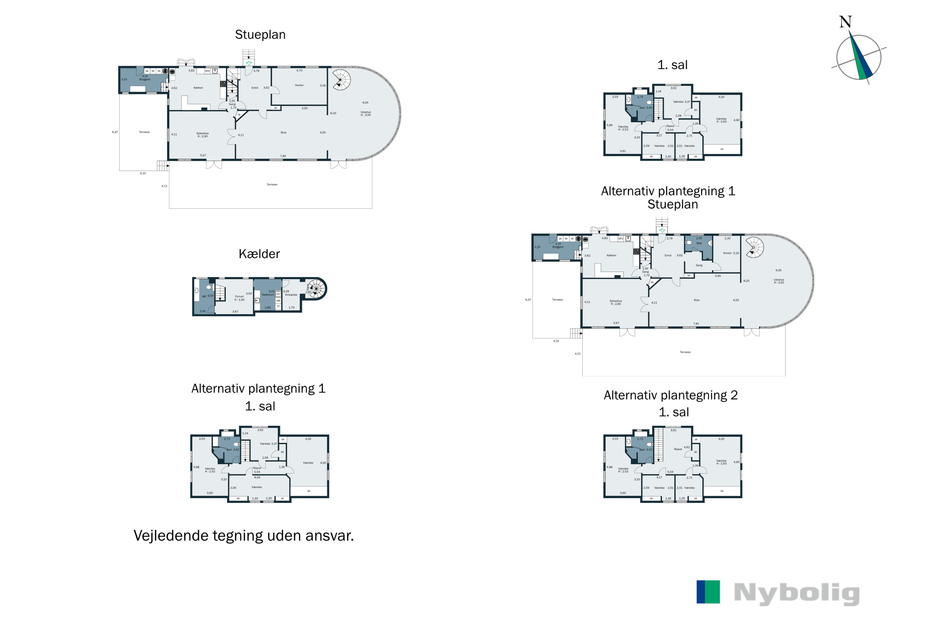 Plantegninger billede af Prøvestens Alle 1, 3450 Allerød