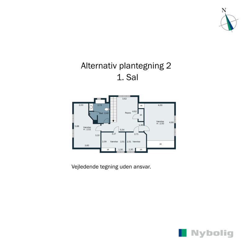 Plantegninger billede af Prøvestens Alle 1, 3450 Allerød