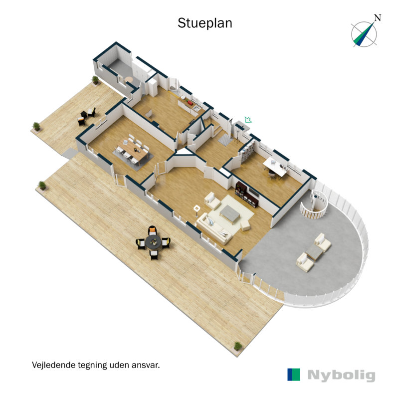 Plantegninger billede af Prøvestens Alle 1, 3450 Allerød