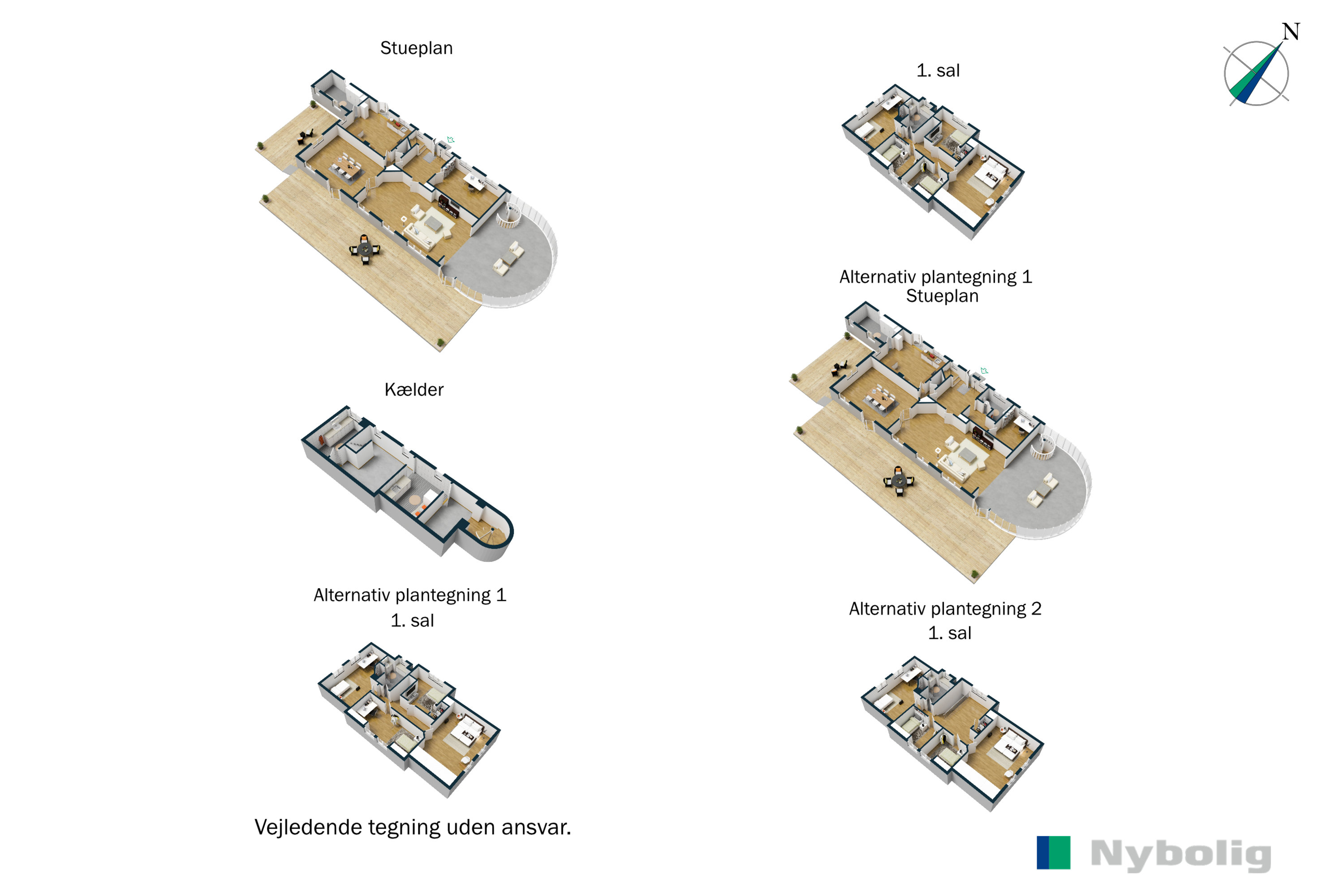 Plantegninger billede af Prøvestens Alle 1, 3450 Allerød