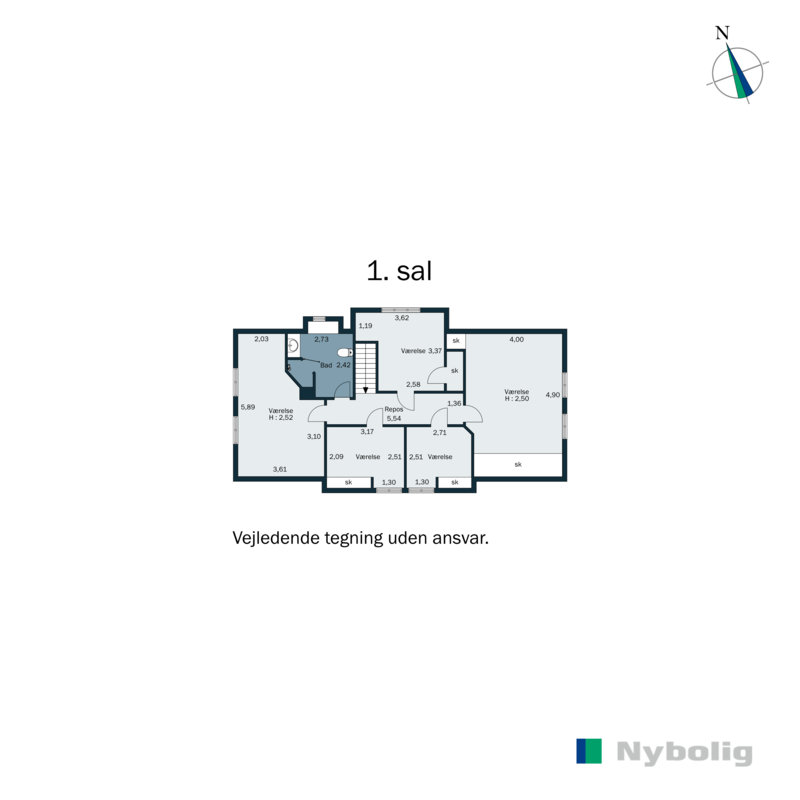 Plantegninger billede af Prøvestens Alle 1, 3450 Allerød