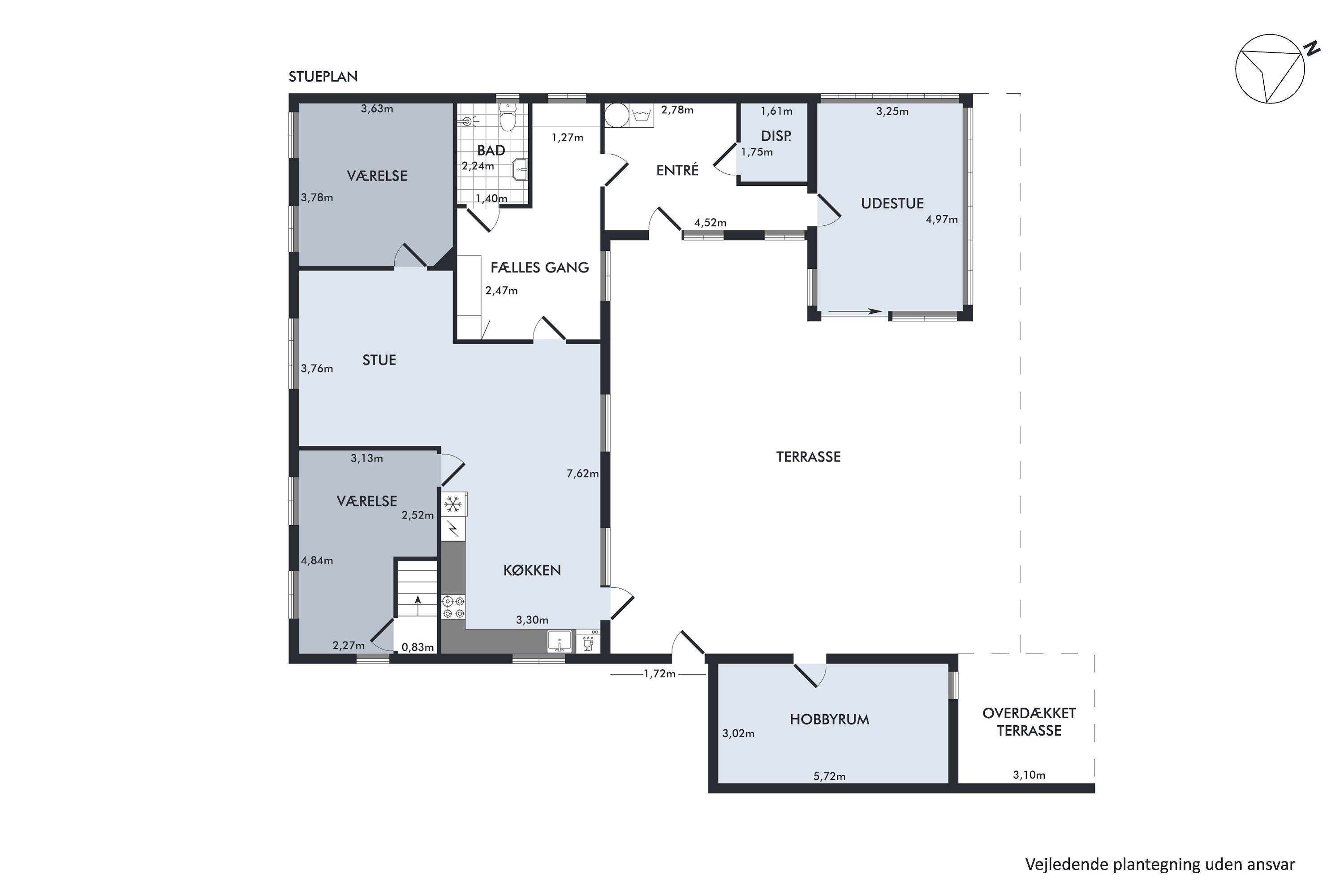 Plantegninger billede af Sundbyvej 122, Sundby, 7950 Erslev