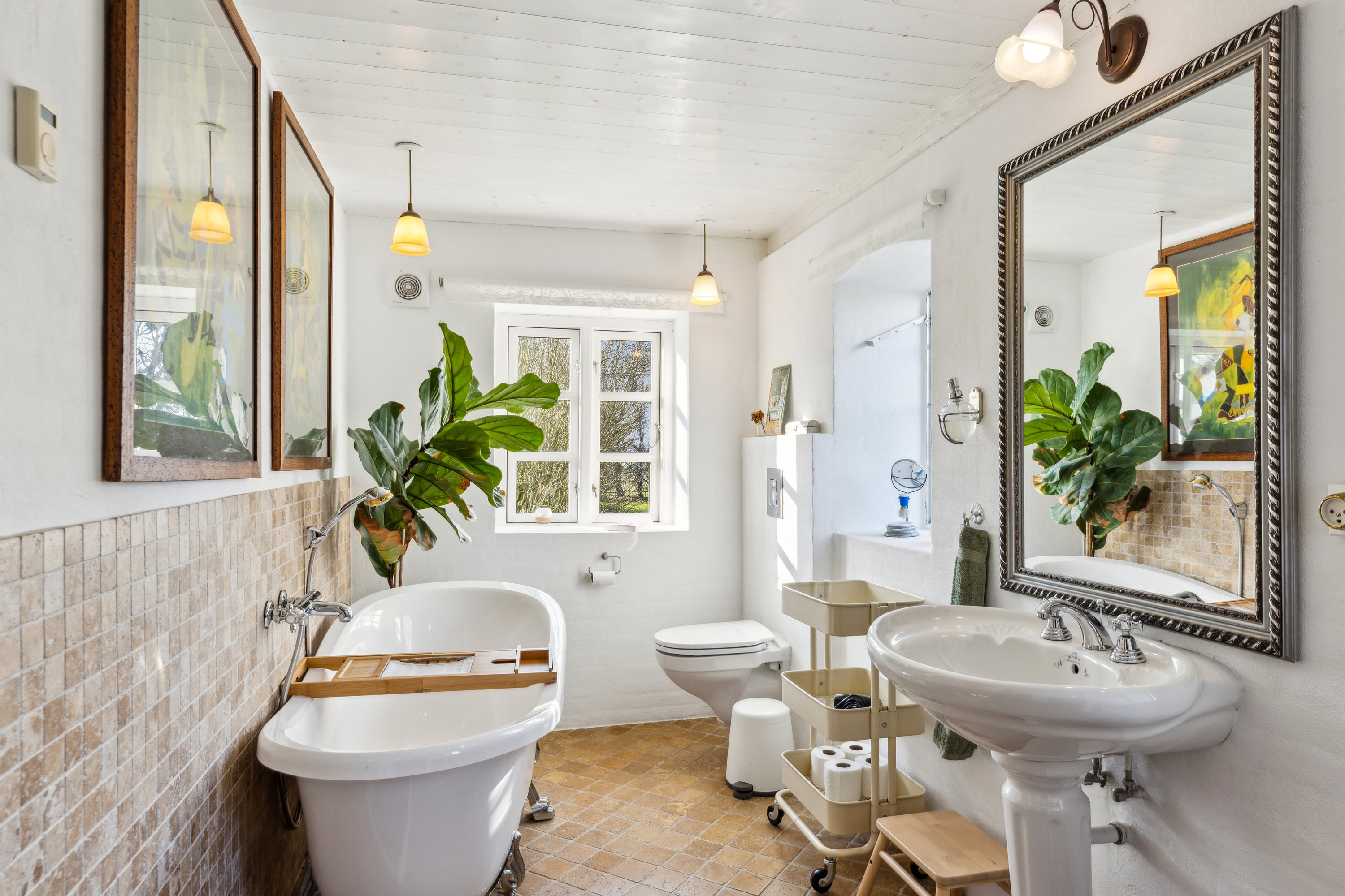 Fremhævet badeværelse billede i fuldskærmstilstand. Billede af Alsbrovej 5A, Sejstrup, 6740 Bramming