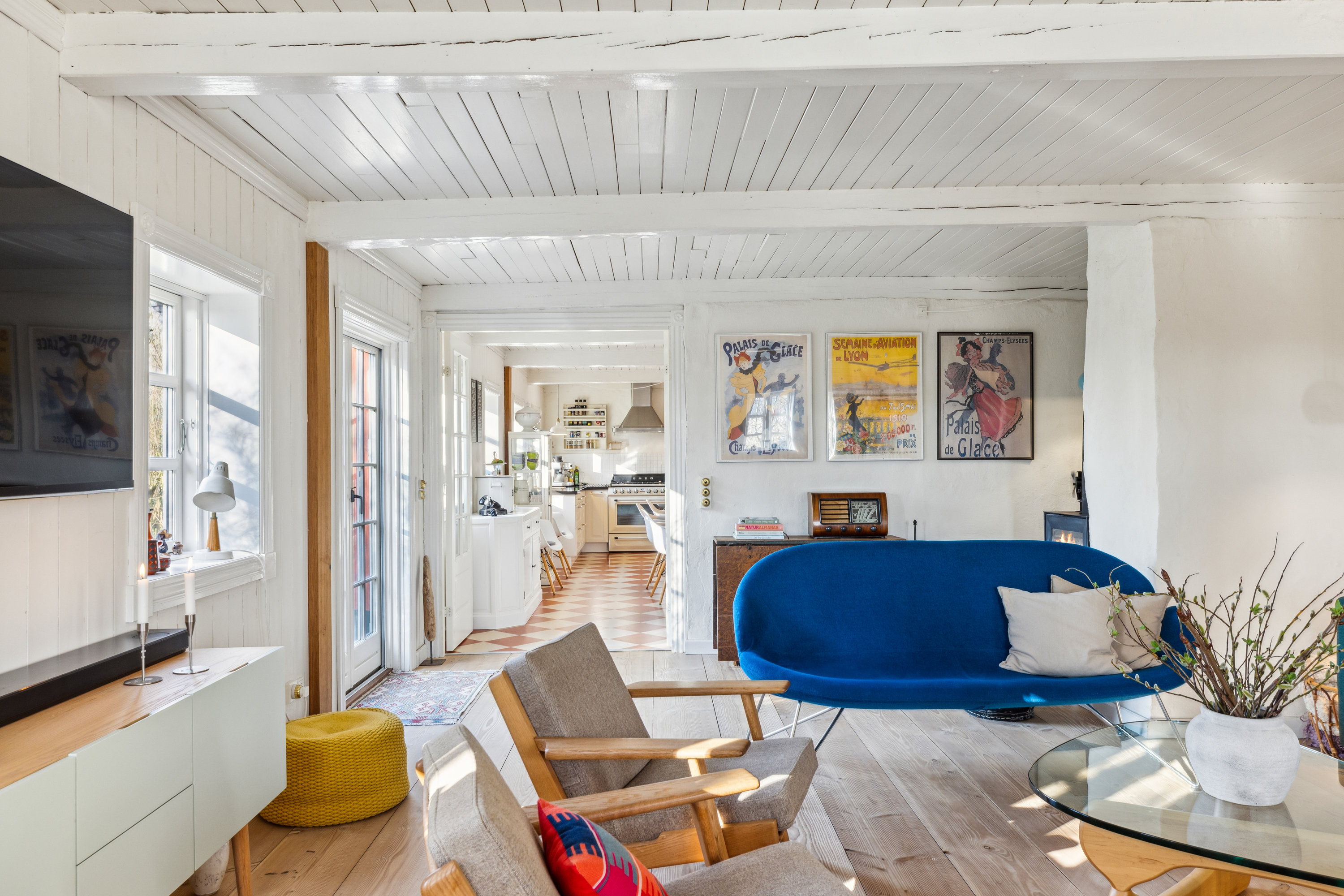 Fremhævet stue billede i fuldskærmstilstand. Billede af Alsbrovej 5A, Sejstrup, 6740 Bramming