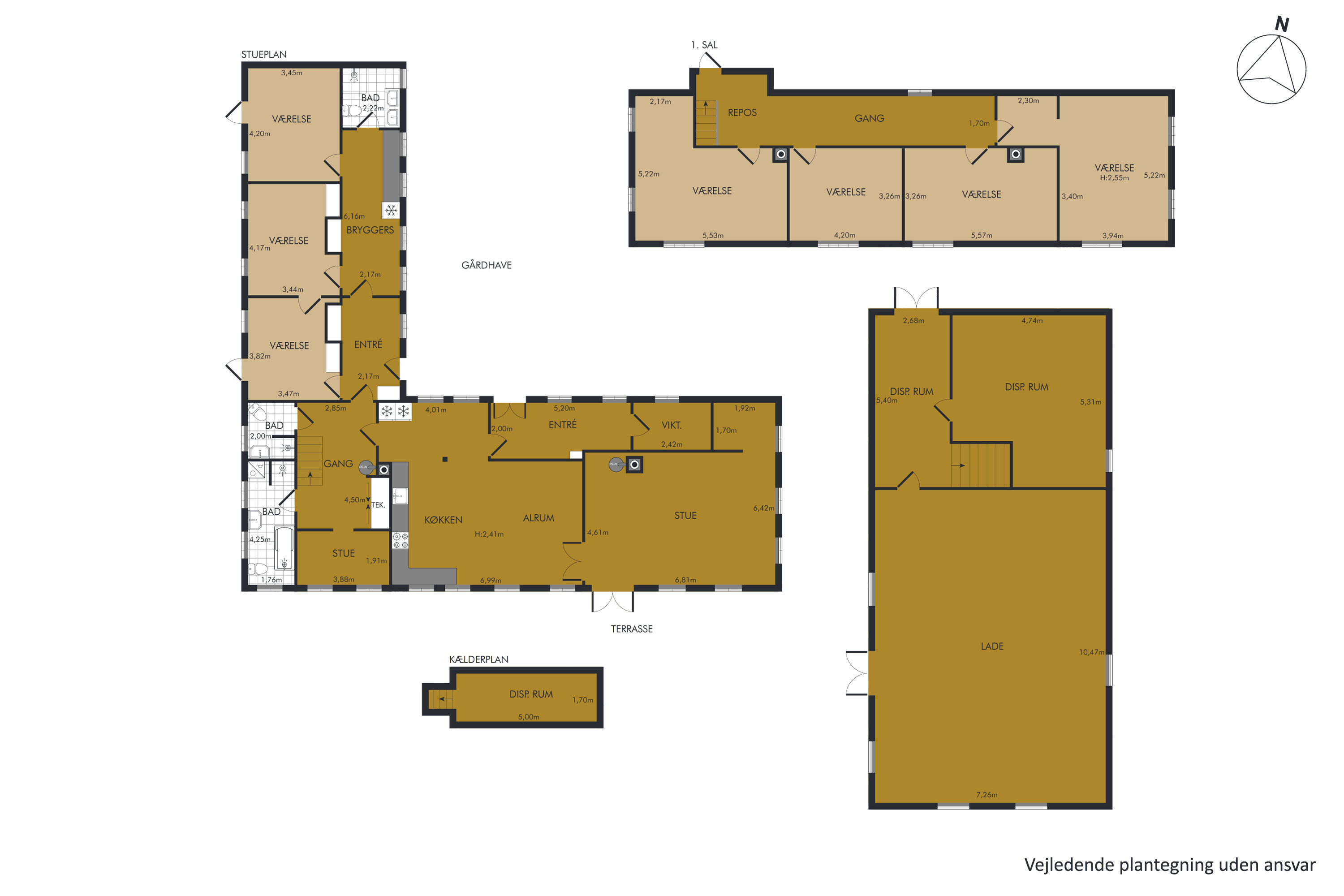 Plantegninger billede af Alsbrovej 5A, Sejstrup, 6740 Bramming