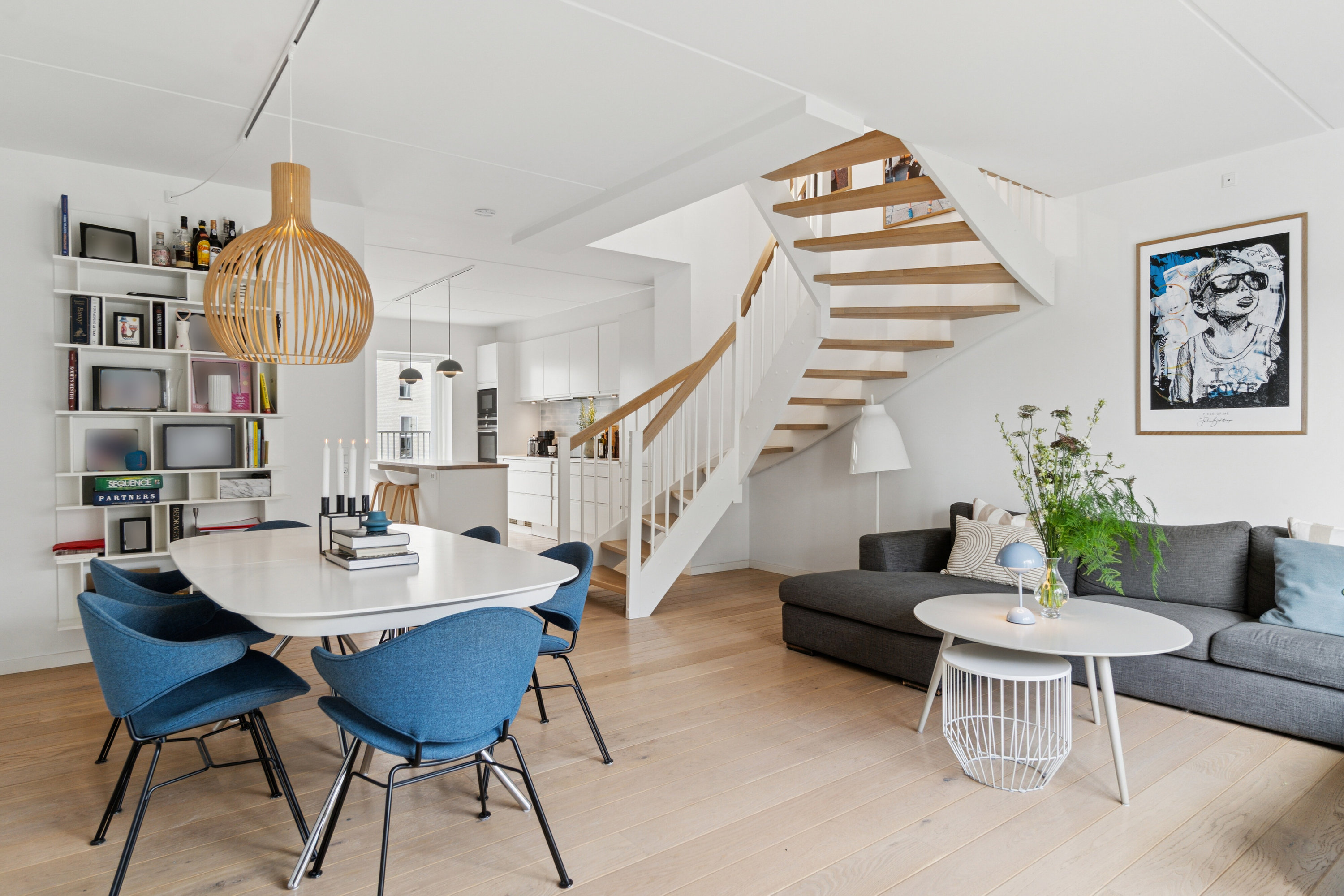 Fremhævet spisestue billede i fuldskærmstilstand. Billede af Alliancevej 8B, 2. 4., 2450 København SV