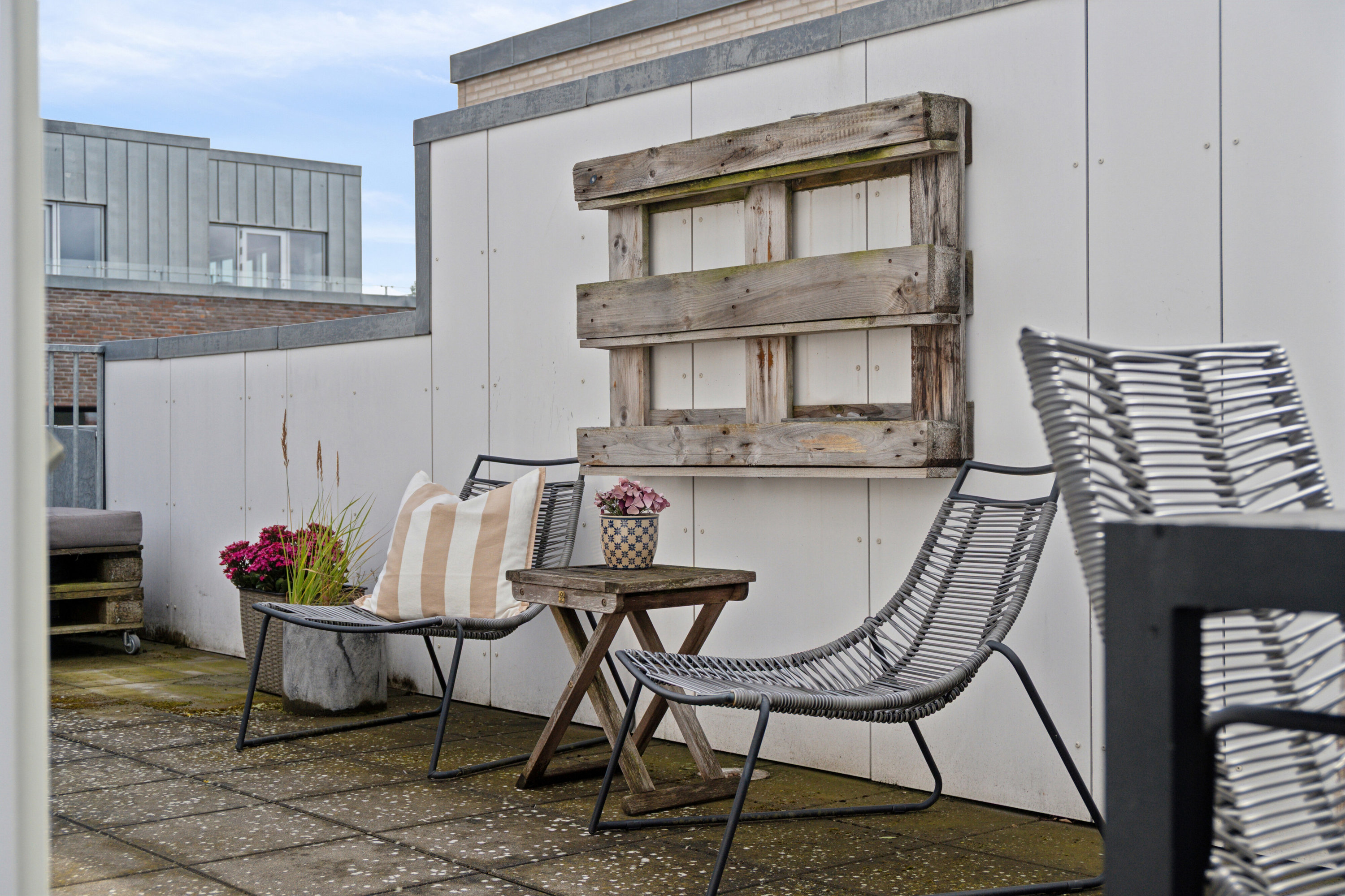 Fremhævet tagterrasse billede i fuldskærmstilstand. Billede af Alliancevej 8B, 2. 4., 2450 København SV