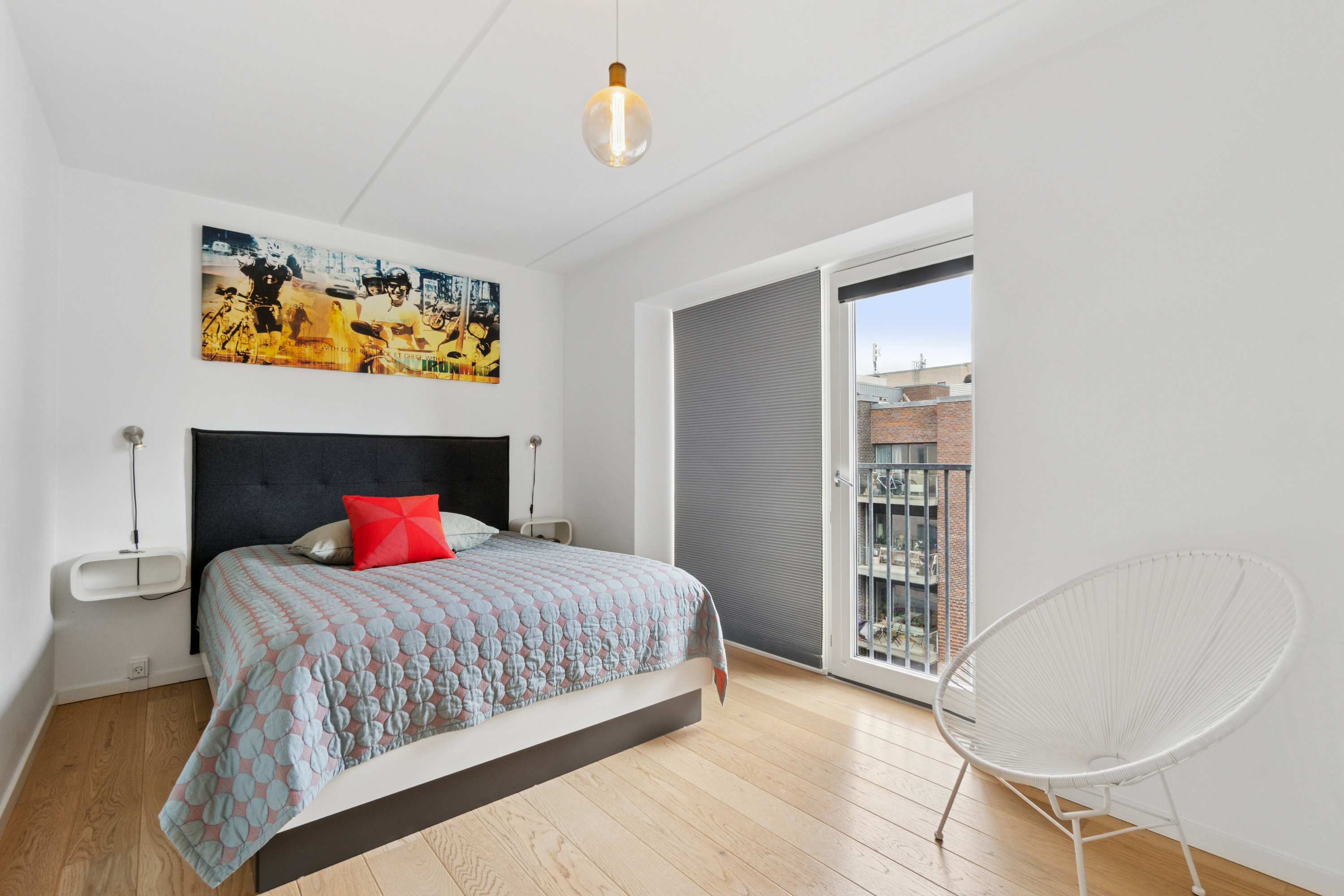 Fremhævet soveværelse billede i fuldskærmstilstand. Billede af Alliancevej 8B, 2. 4., 2450 København SV