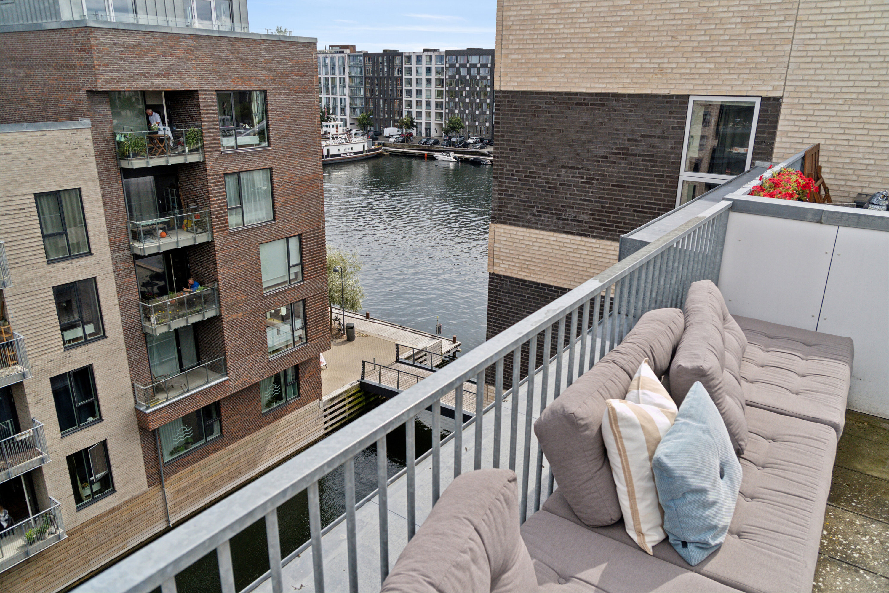 Miniaturebillede 1: tagterrasse. Billede af Alliancevej 8B, 2. 4., 2450 København SV