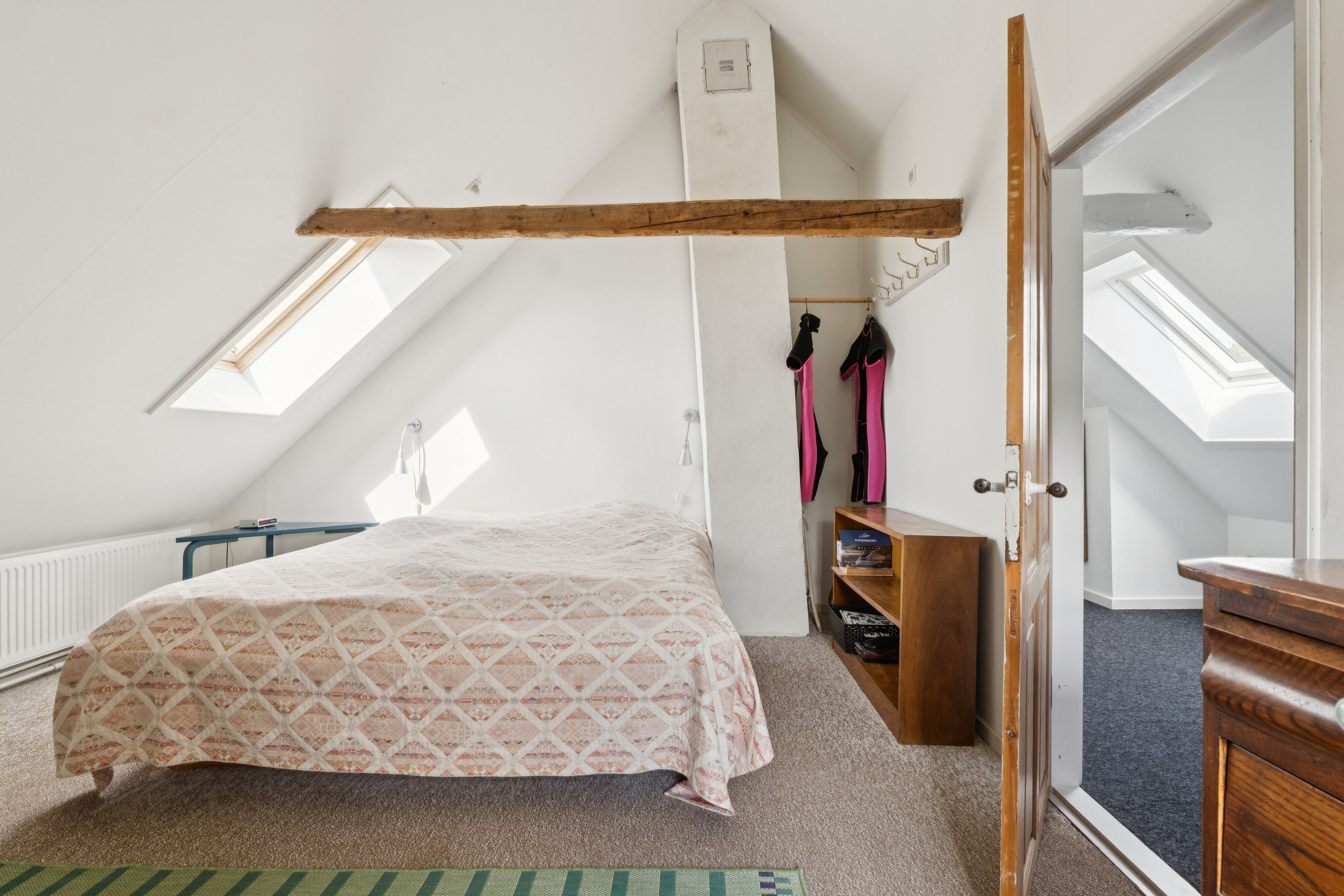 Fremhævet soveværelse billede i fuldskærmstilstand. Billede af Vesteregnsvej 22, Vesteregnen, 5932 Humble