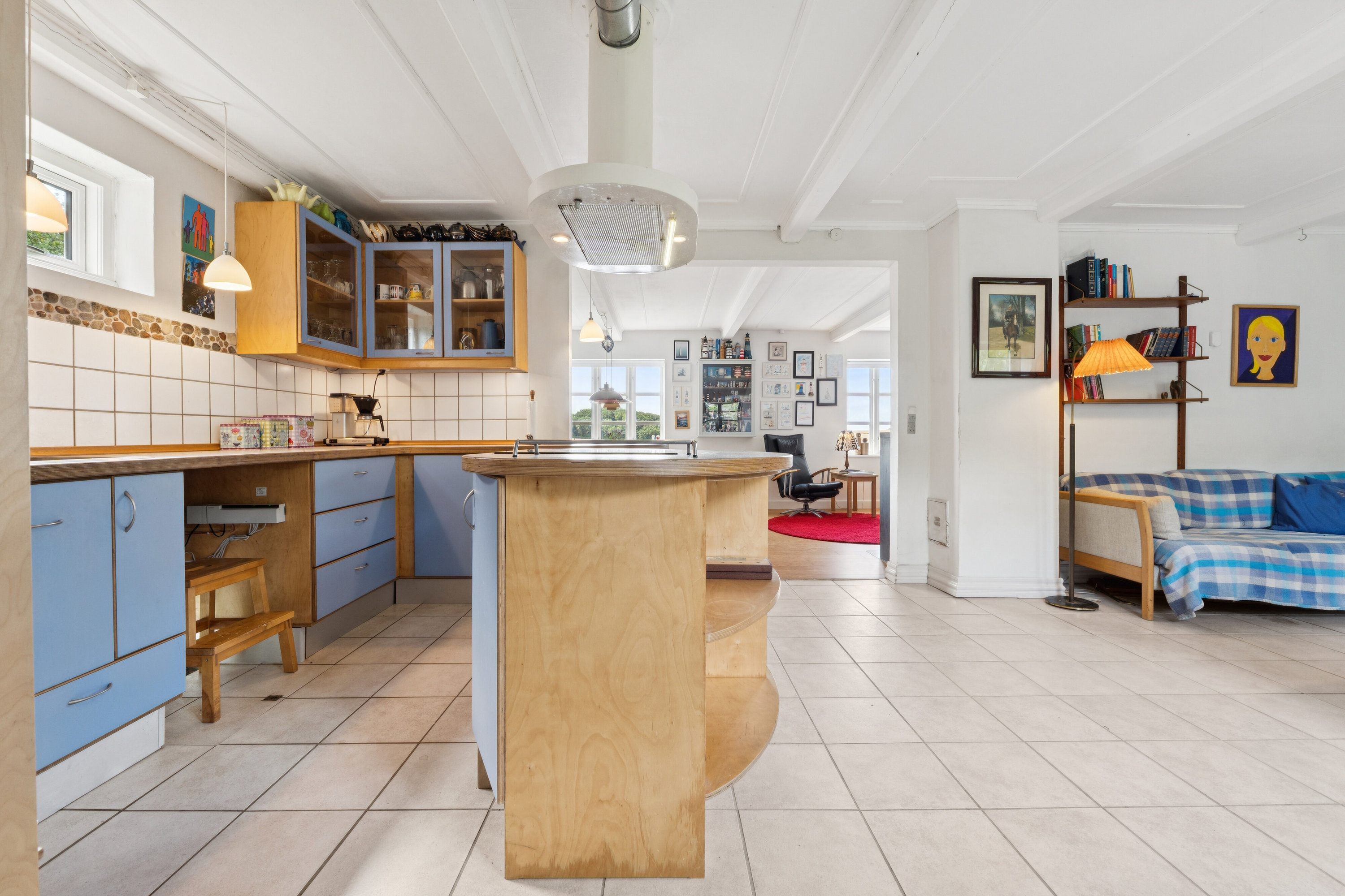 Fremhævet køkken billede i fuldskærmstilstand. Billede af Vesteregnsvej 22, Vesteregnen, 5932 Humble