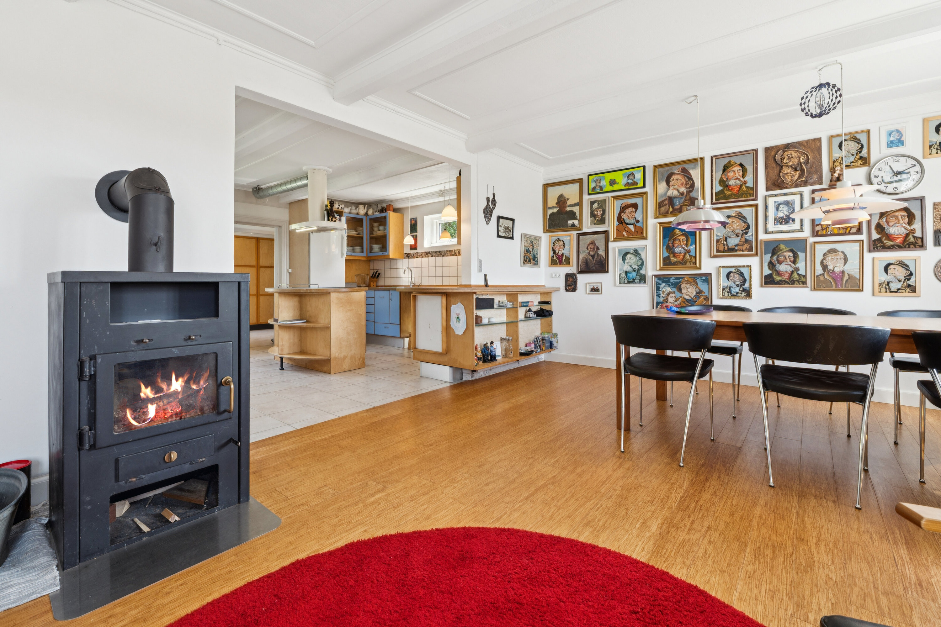 Fremhævet stue billede i fuldskærmstilstand. Billede af Vesteregnsvej 22, Vesteregnen, 5932 Humble