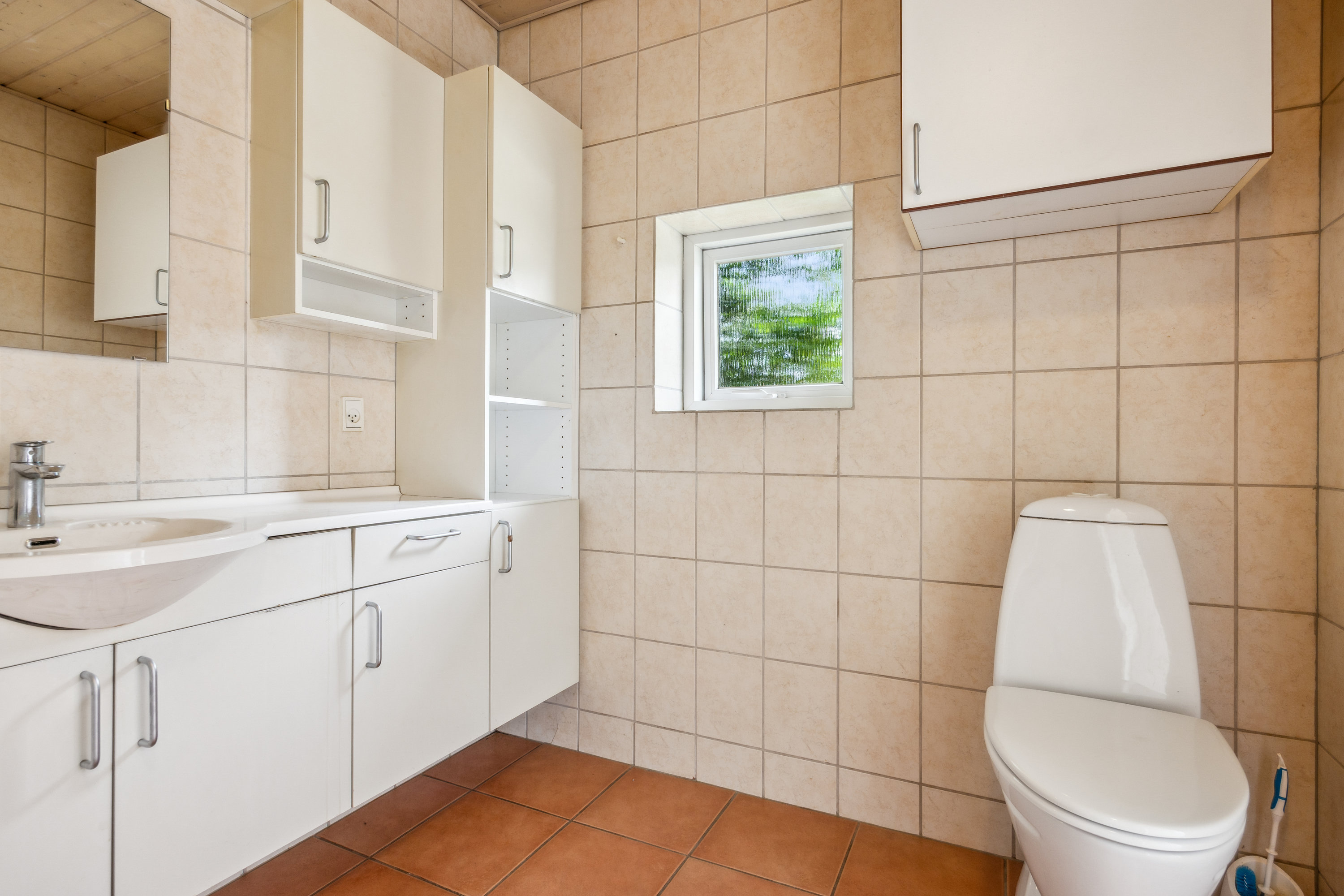 Fremhævet badeværelse billede i fuldskærmstilstand. Billede af Vesterparken 22, 9362 Gandrup