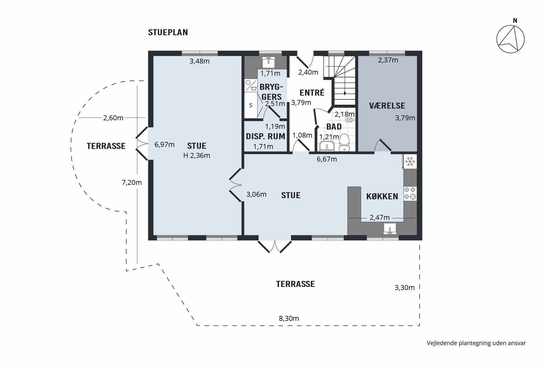 Plantegninger billede af Engvej 111, 2300 København S