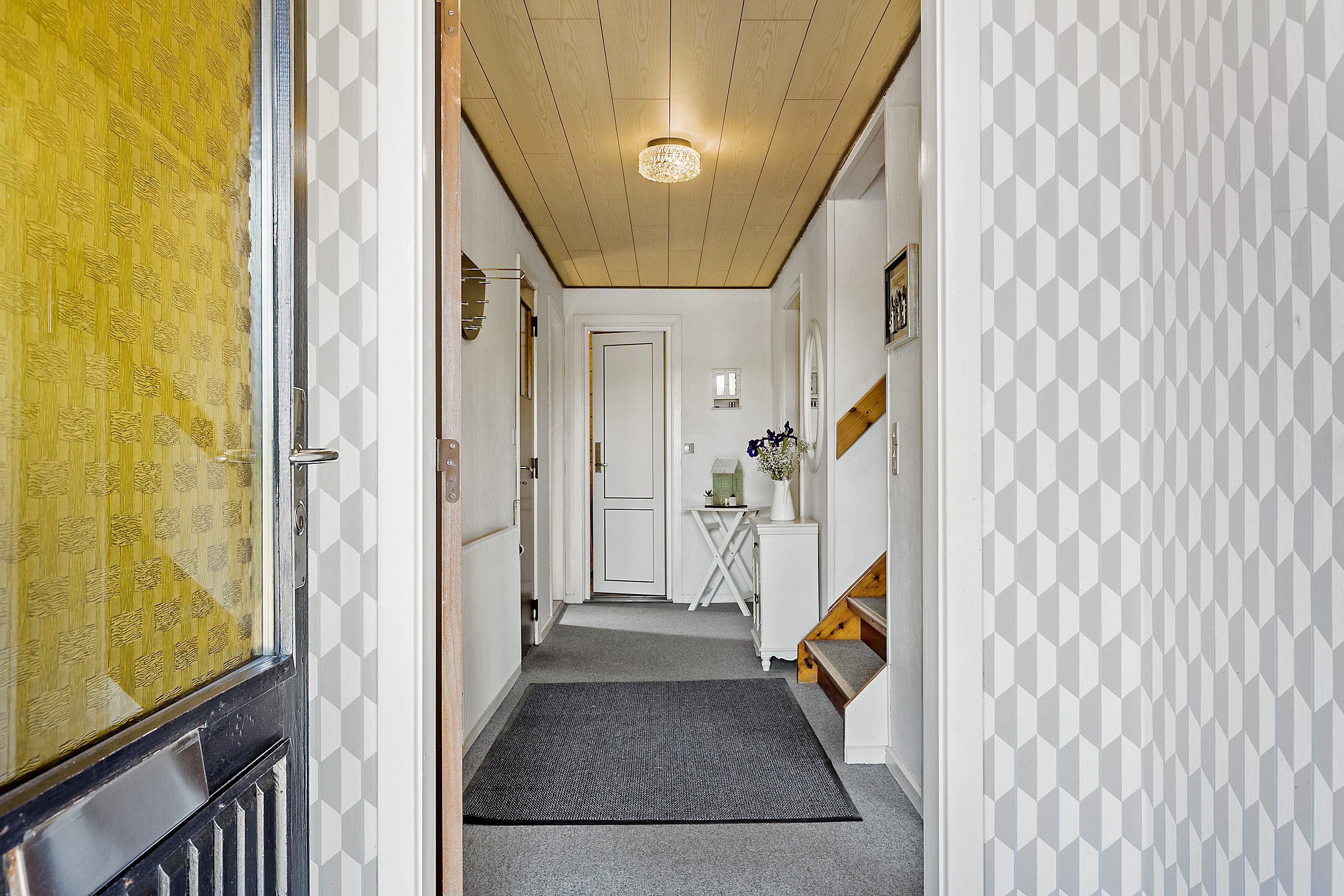 Fremhævet gang billede i fuldskærmstilstand. Billede af Glenstrup Søvej 8, Holmgård, 8990 Fårup