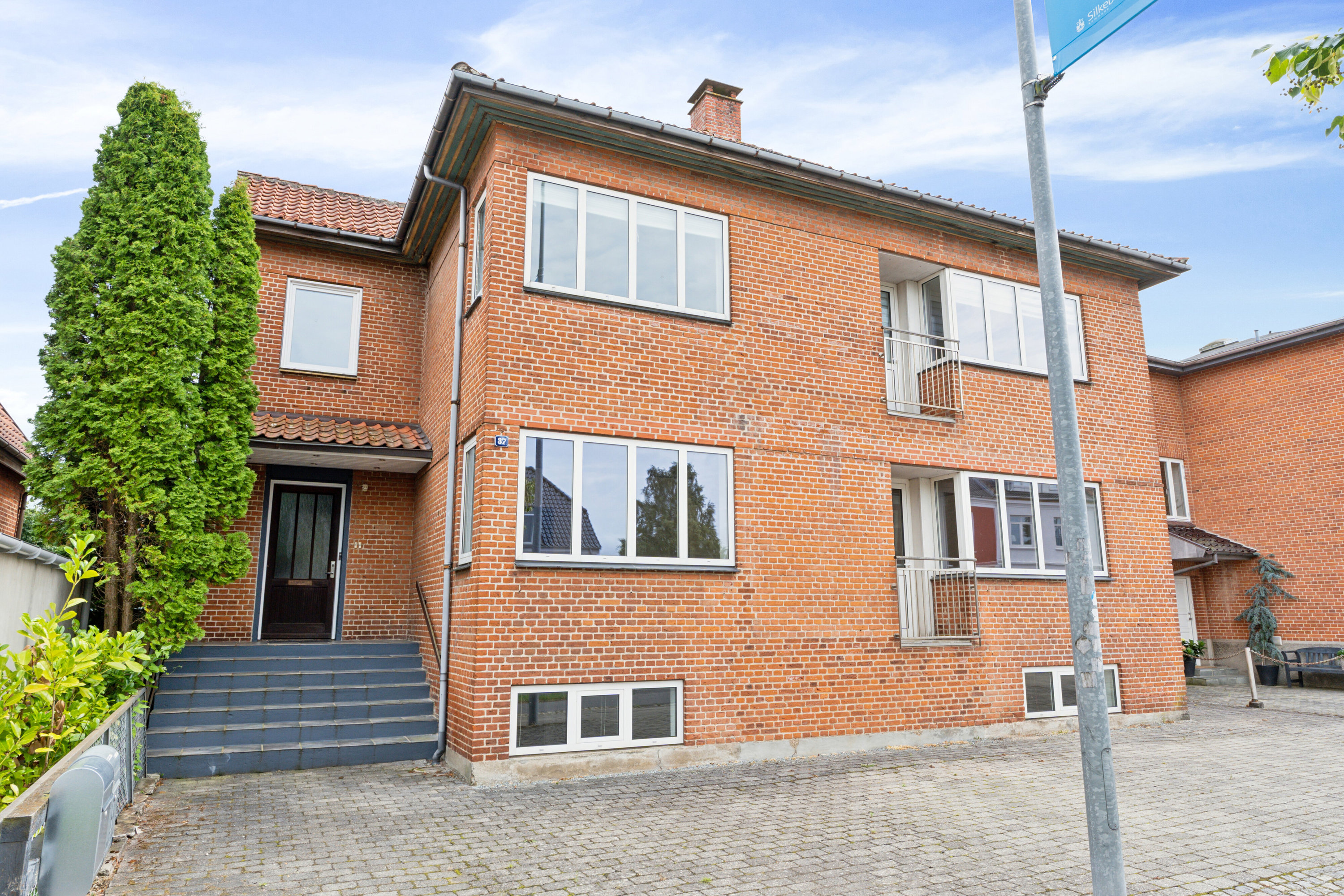 Miniaturebillede 1: facade. Billede af Frederiksberggade 37, 8600 Silkeborg