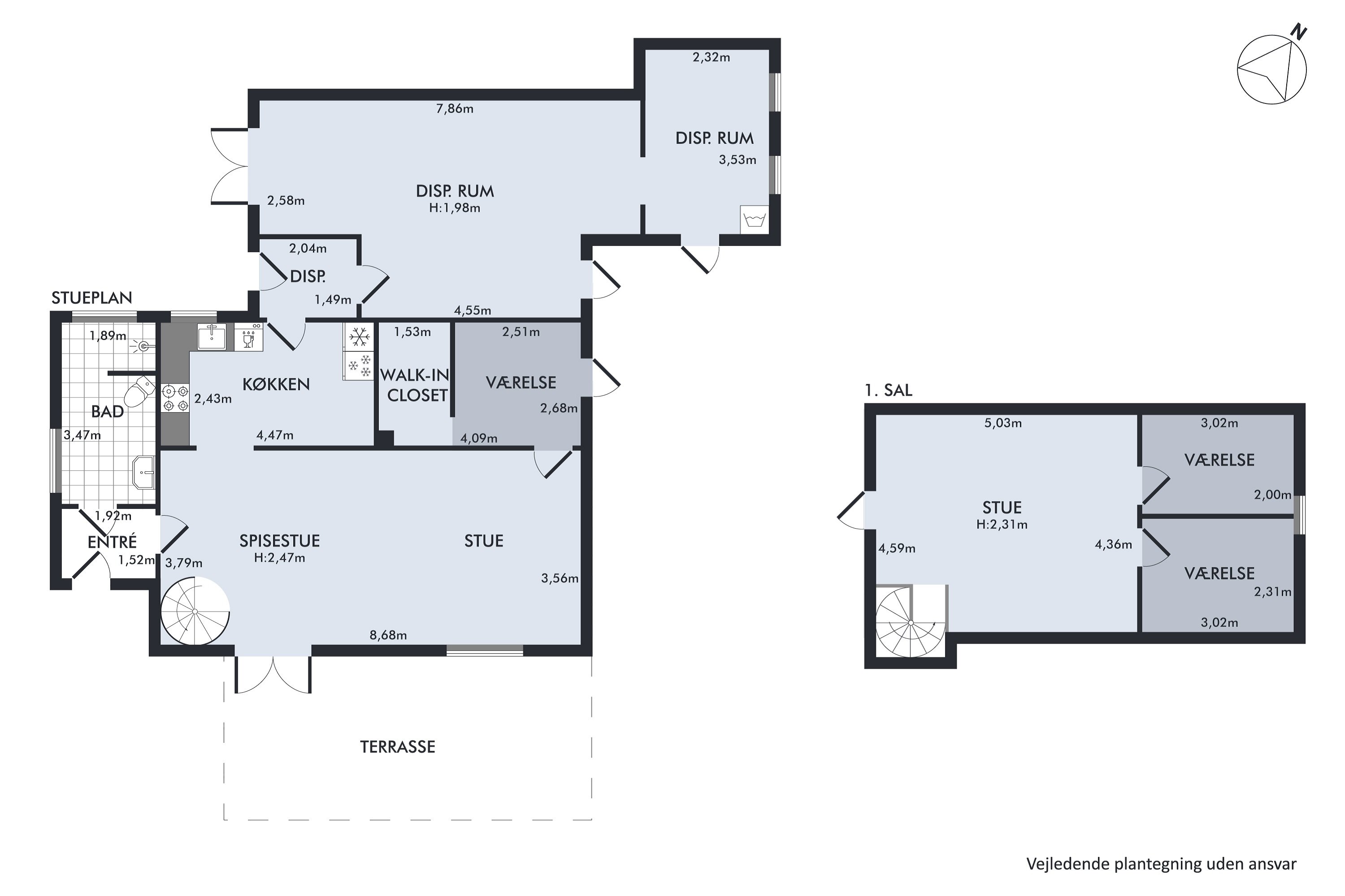 Plantegninger billede af Bakkedraget 38, Hjembæk, 4450 Jyderup