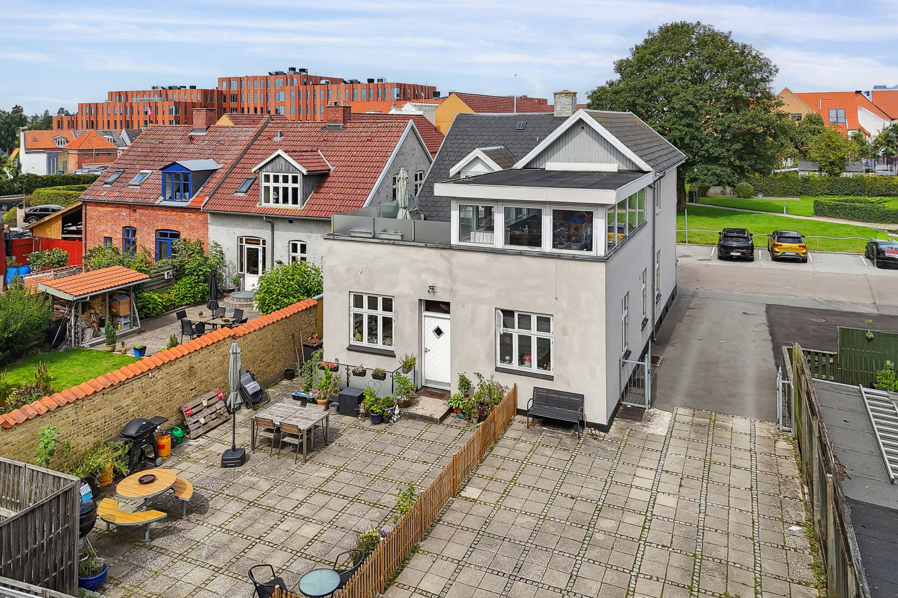 Fremhævet terrasse billede i fuldskærmstilstand. Billede af Svendsgade 19, 4200 Slagelse