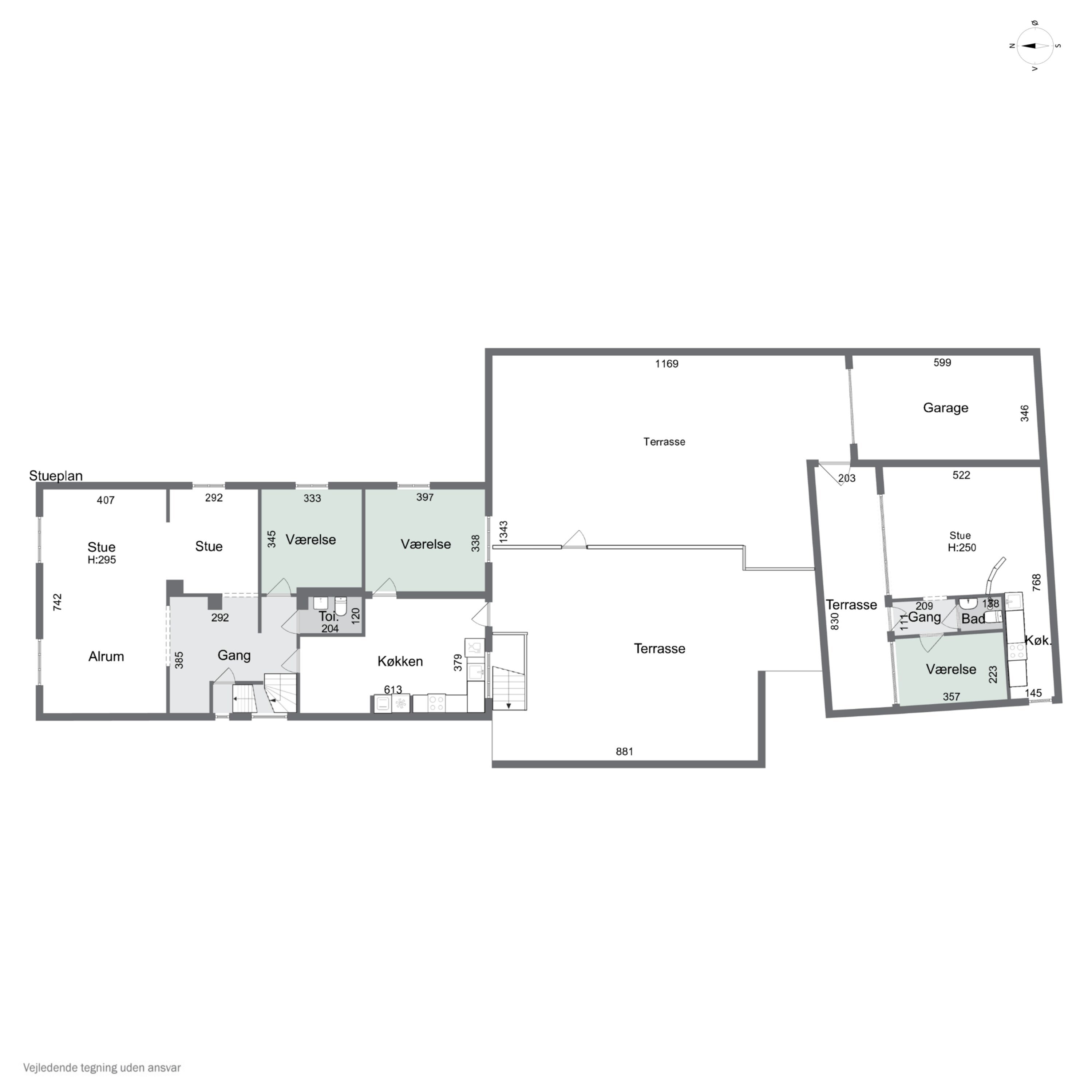 Plantegninger billede af Svendsgade 19, 4200 Slagelse