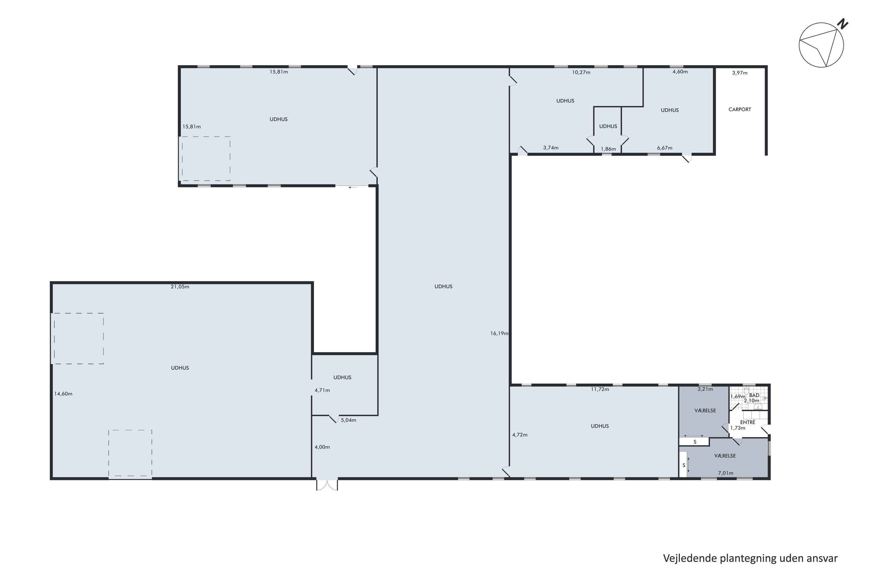 Plantegninger billede af Karlby Strandvej 21, 8500 Grenaa