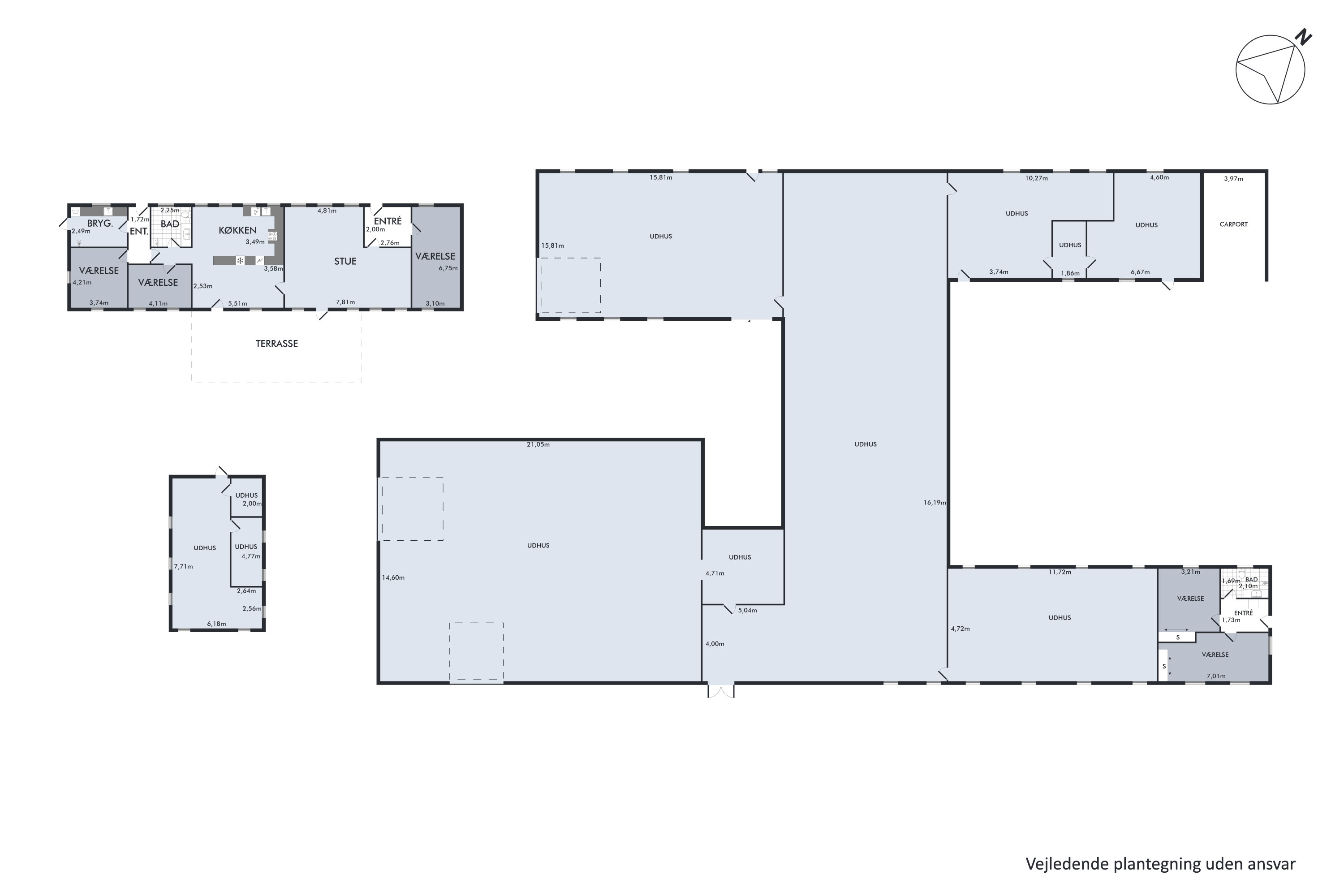 Plantegninger billede af Karlby Strandvej 21, 8500 Grenaa