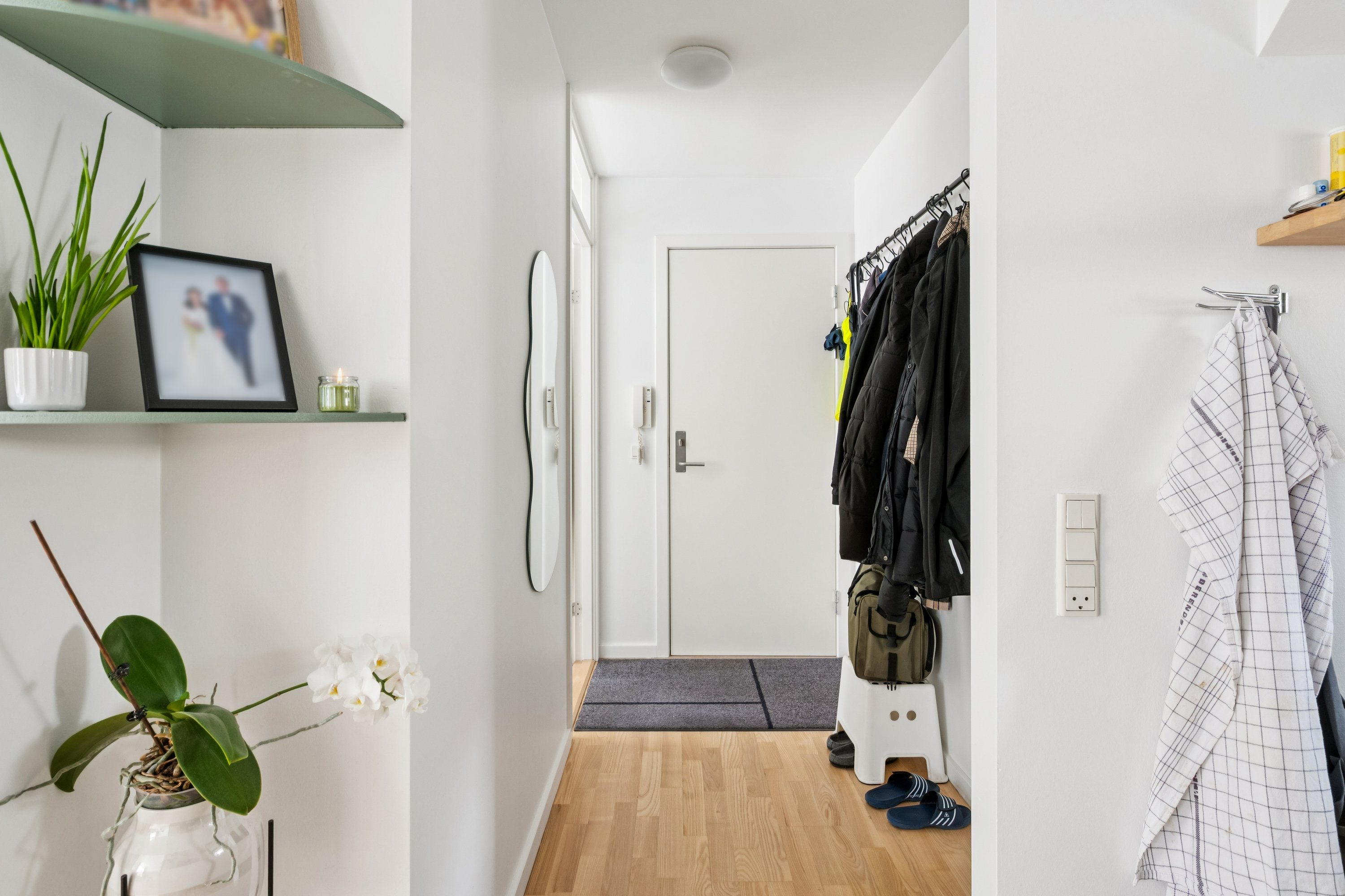 Fremhævet gang billede i fuldskærmstilstand. Billede af M.P. Bruuns Gade 41B, 1., 8000 Aarhus C