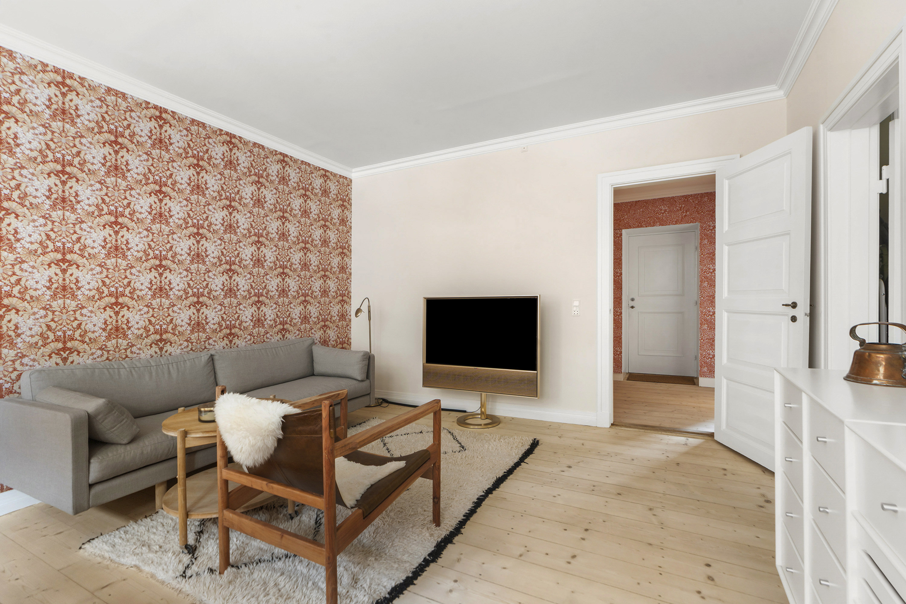 Fremhævet stue billede i fuldskærmstilstand. Billede af Wildersgade 46, st.. tv., 1408 København K