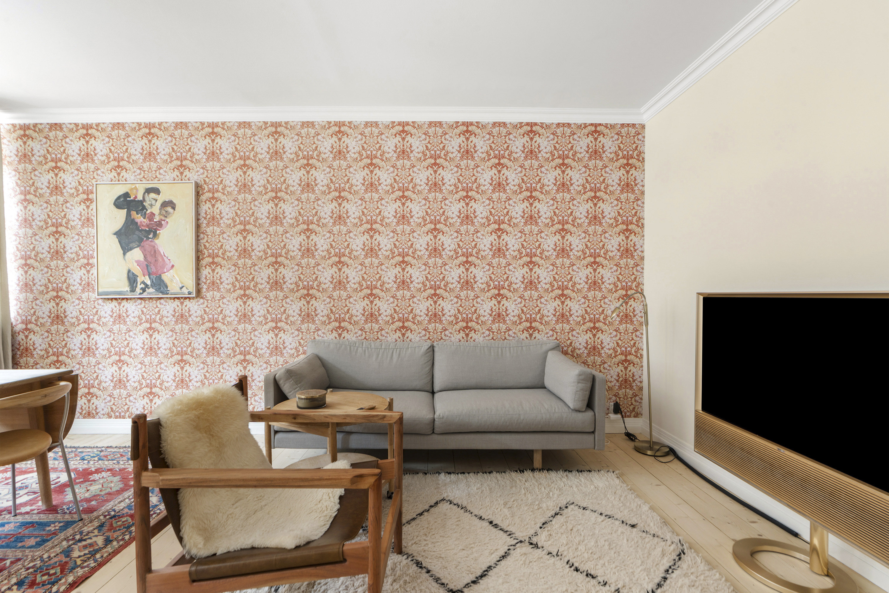 Fremhævet stue billede i fuldskærmstilstand. Billede af Wildersgade 46, st.. tv., 1408 København K