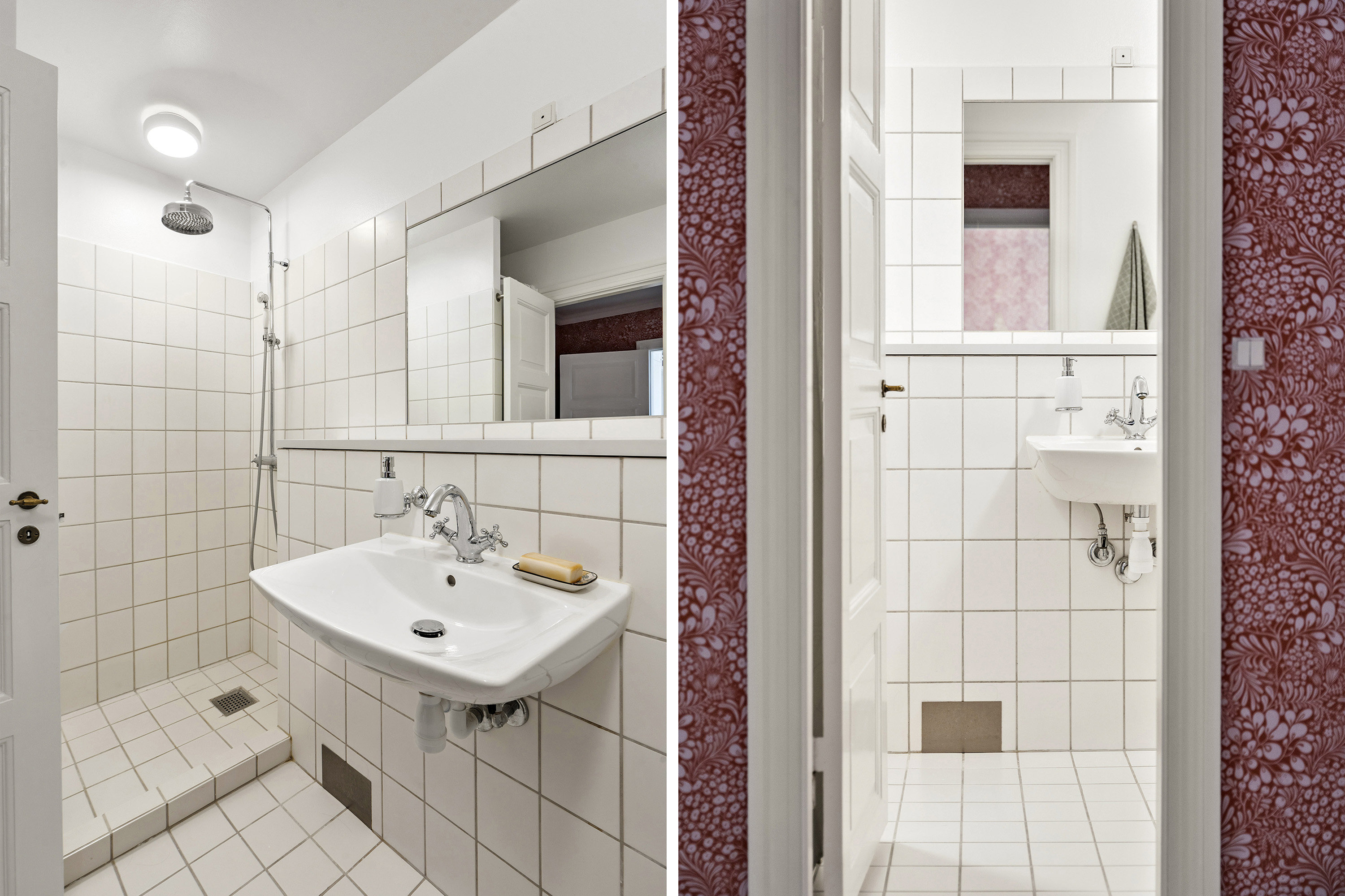 Fremhævet badeværelse billede i fuldskærmstilstand. Billede af Wildersgade 46, st.. tv., 1408 København K