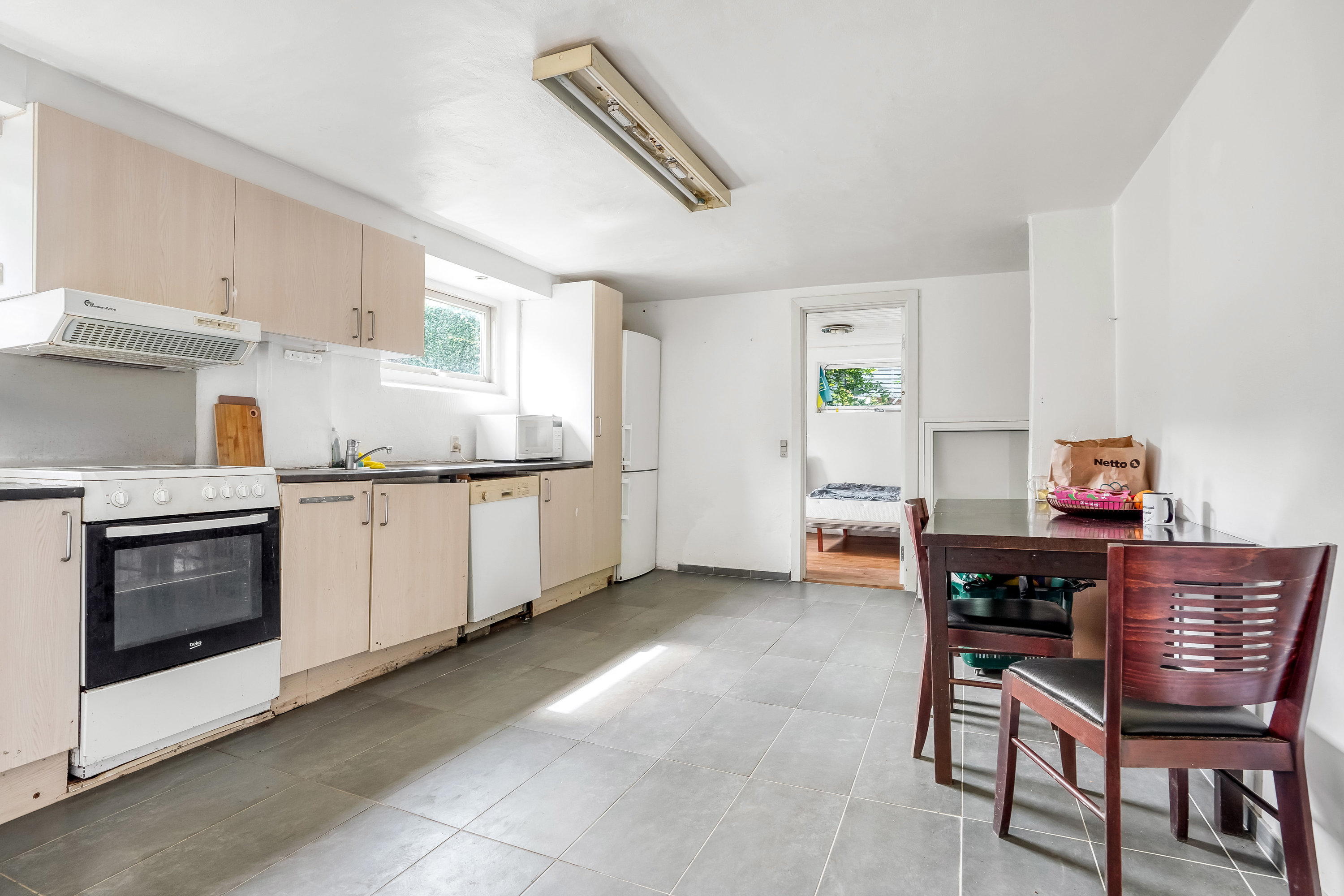 Fremhævet køkken billede i fuldskærmstilstand. Billede af Svanevej 13, 5492 Vissenbjerg