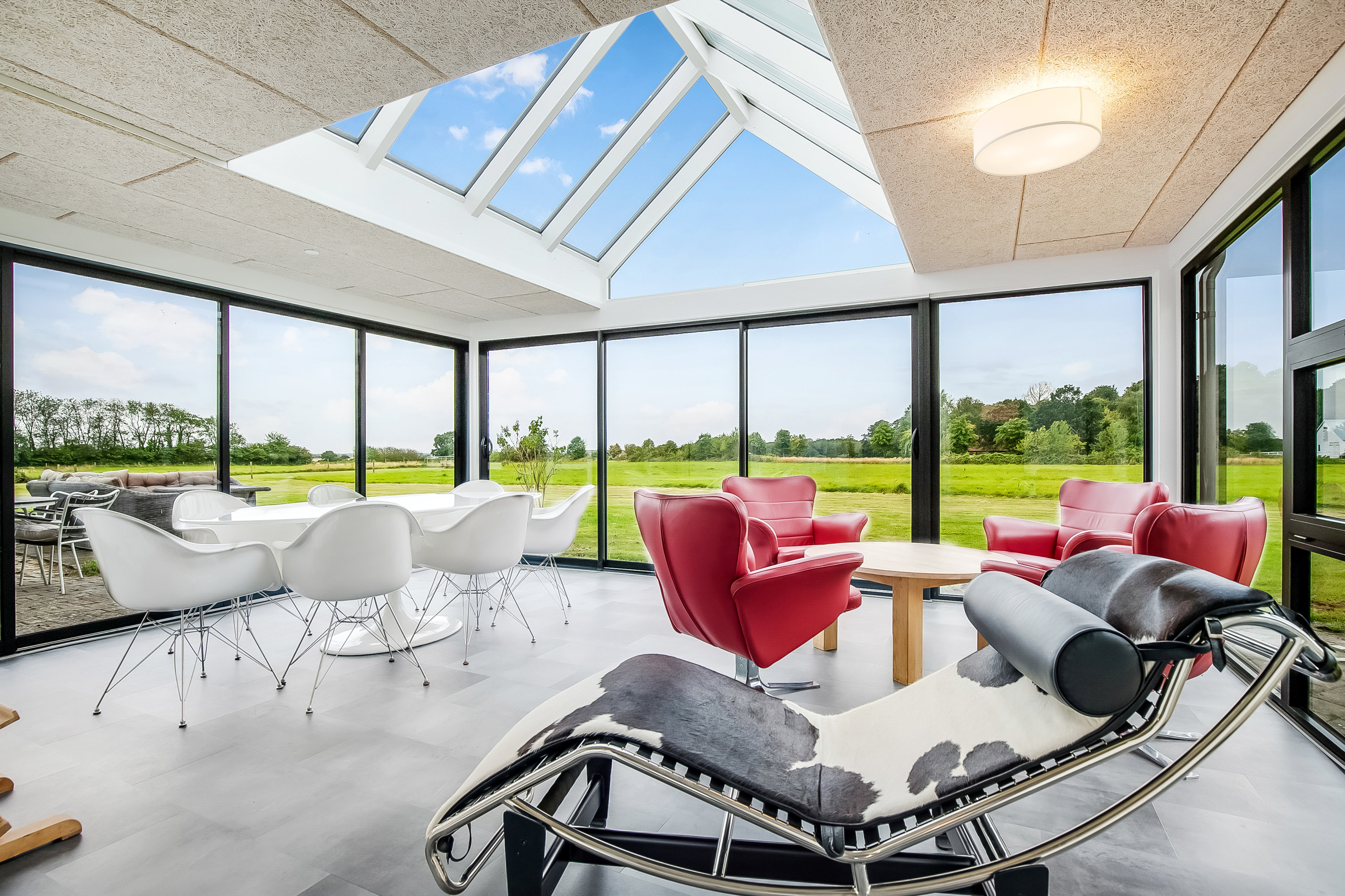 Fremhævet udestue billede i fuldskærmstilstand. Billede af Agtrup Midtskovvej 115, Agtrup, 6091 Bjert