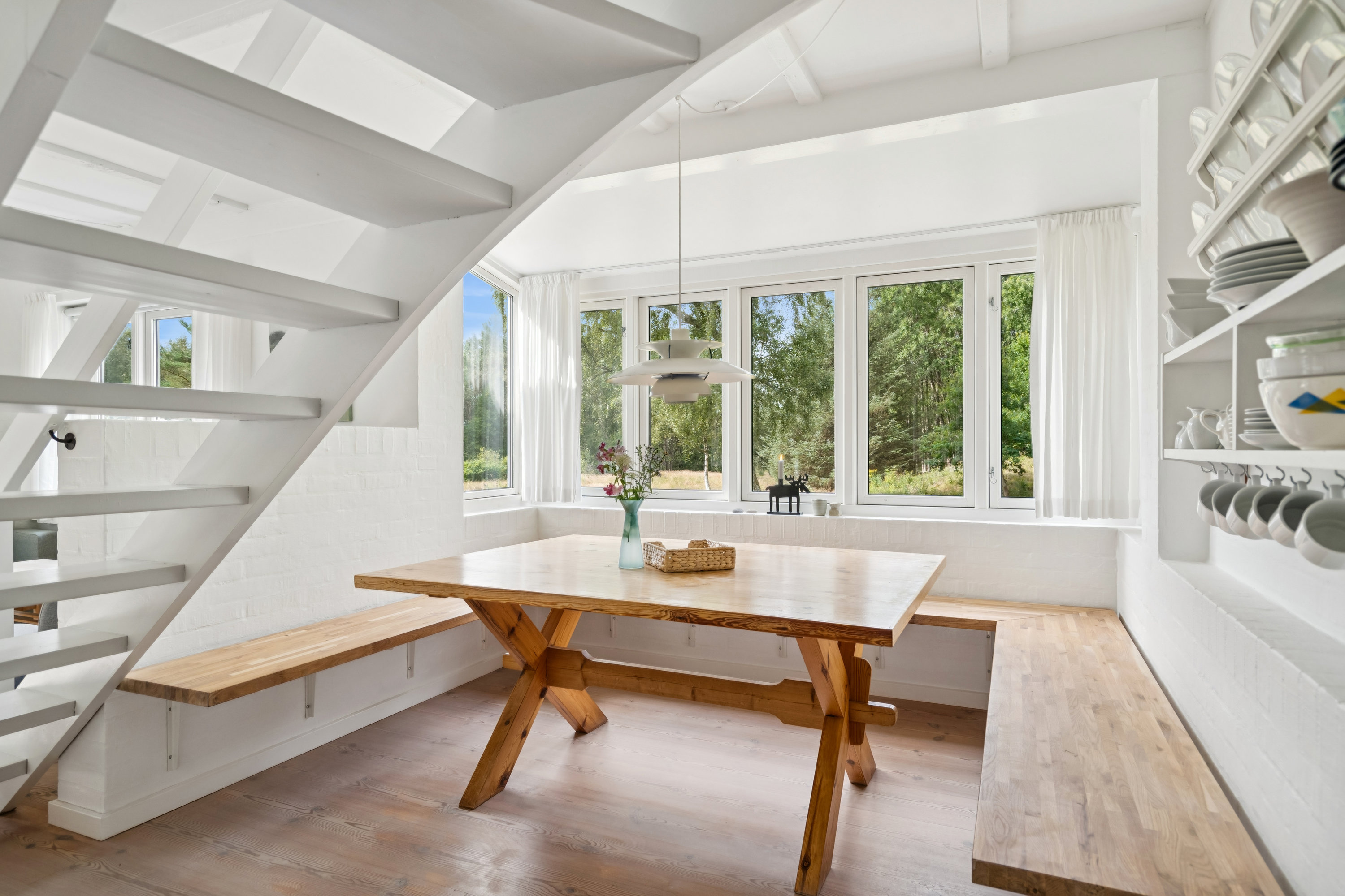 Fremhævet stue billede i fuldskærmstilstand. Billede af Mosevej 4, Tversted, 9881 Bindslev