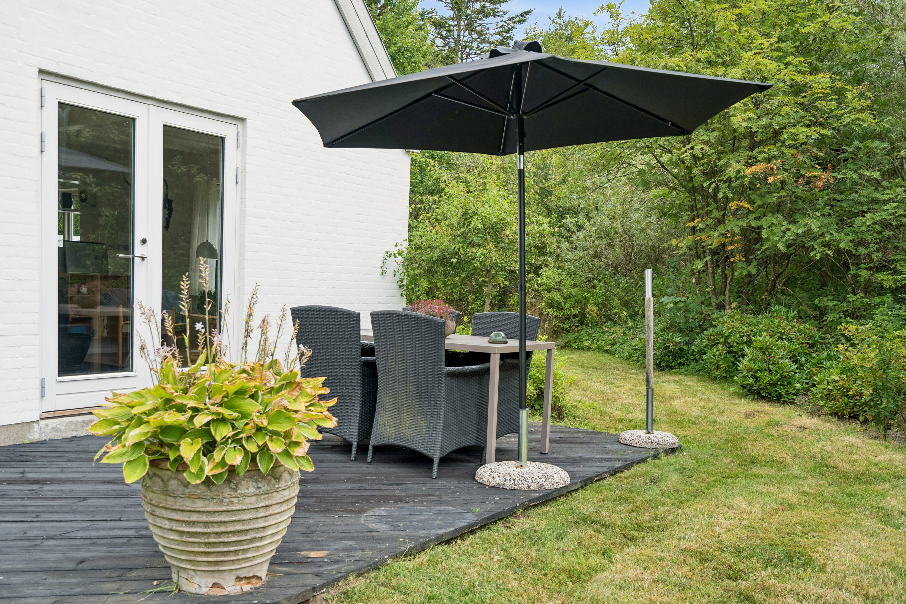 Fremhævet terrasse billede i fuldskærmstilstand. Billede af Mosevej 4, Tversted, 9881 Bindslev