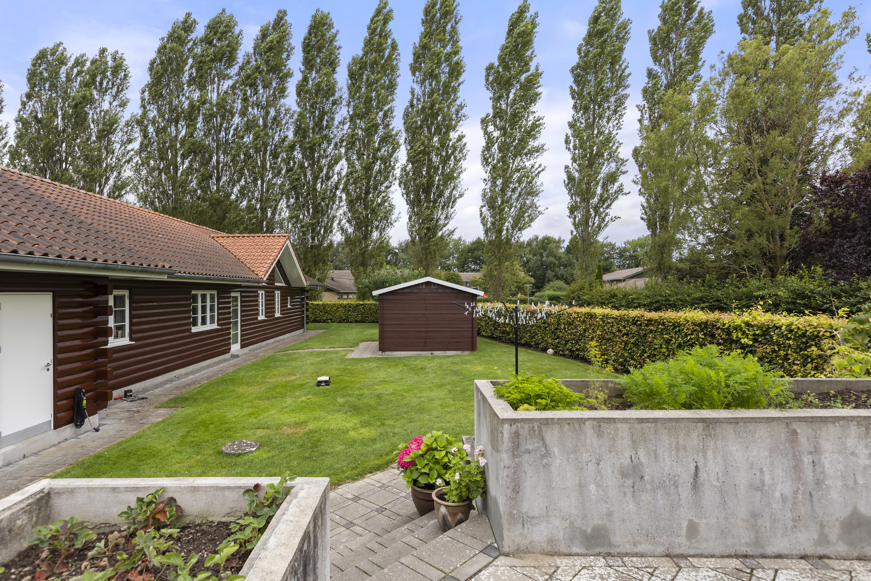 Fremhævet have billede i fuldskærmstilstand. Billede af Poppelvang 16, Pedersborg, 4180 Sorø