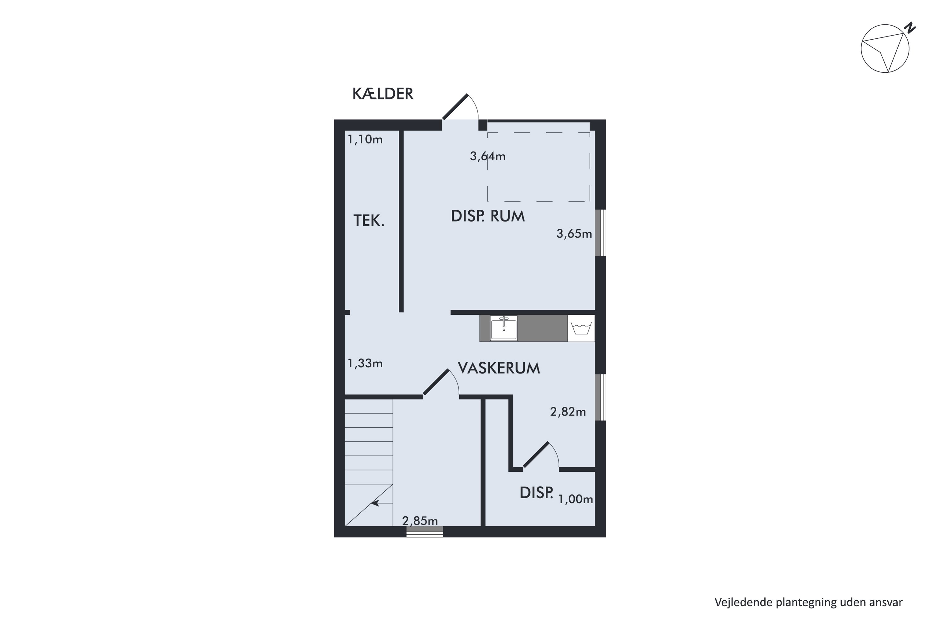 Plantegninger billede af Urbakken 1, Øland, 9460 Brovst