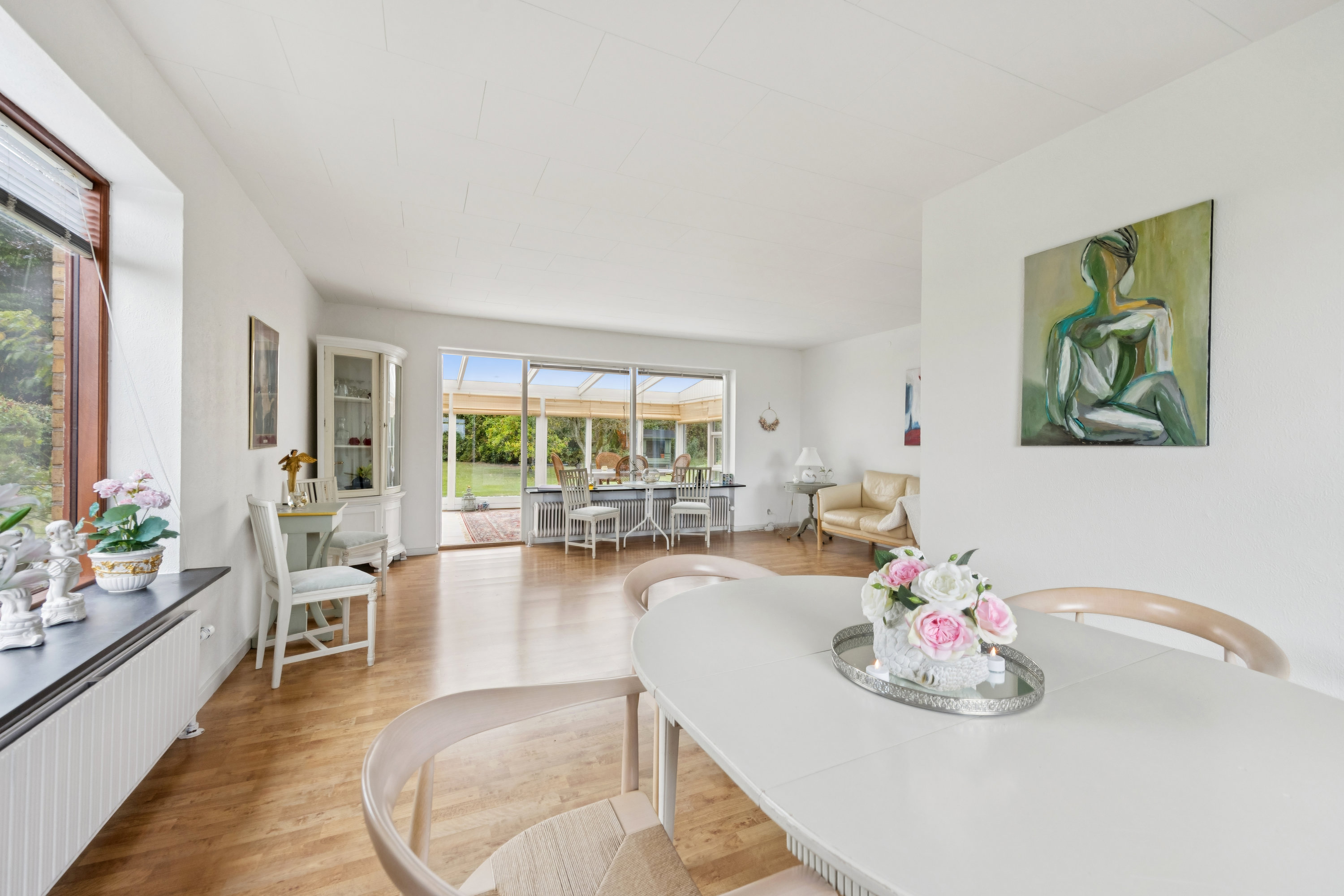 Fremhævet stue billede i fuldskærmstilstand. Billede af Urbakken 1, Øland, 9460 Brovst