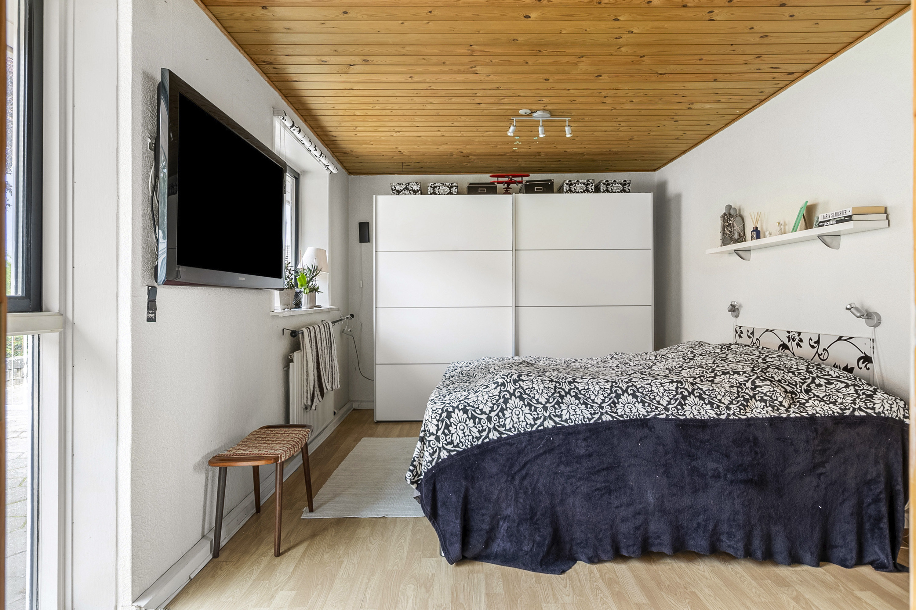 Fremhævet soveværelse billede i fuldskærmstilstand. Billede af Lykkevej 15A, Løjt Kirkeby, 6200 Aabenraa