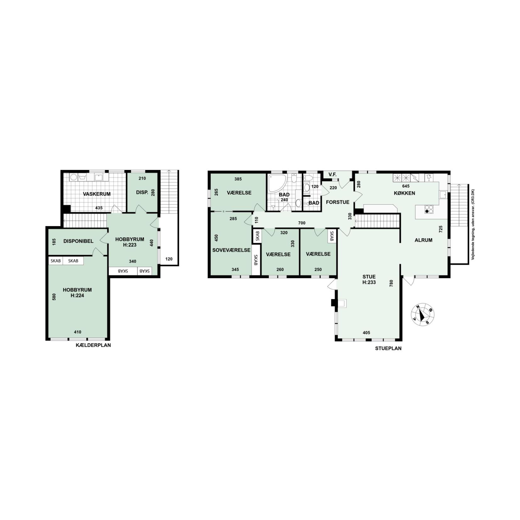 Plantegninger billede af Sennepsbakken 26, 3100 Hornbæk