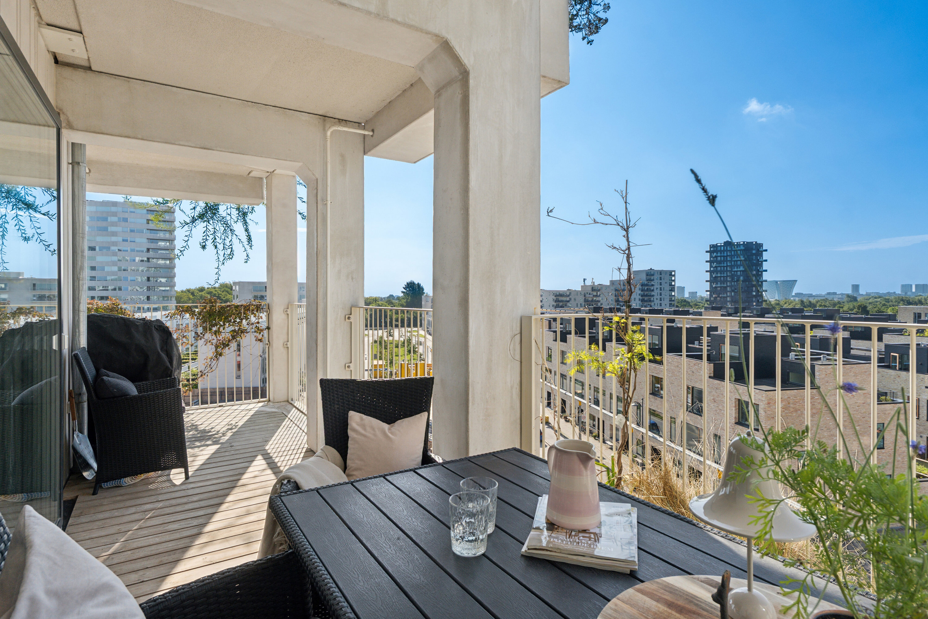 Miniaturebillede 1: altan. Billede af Islands Brygge 76, 4. 3., 2300 København S