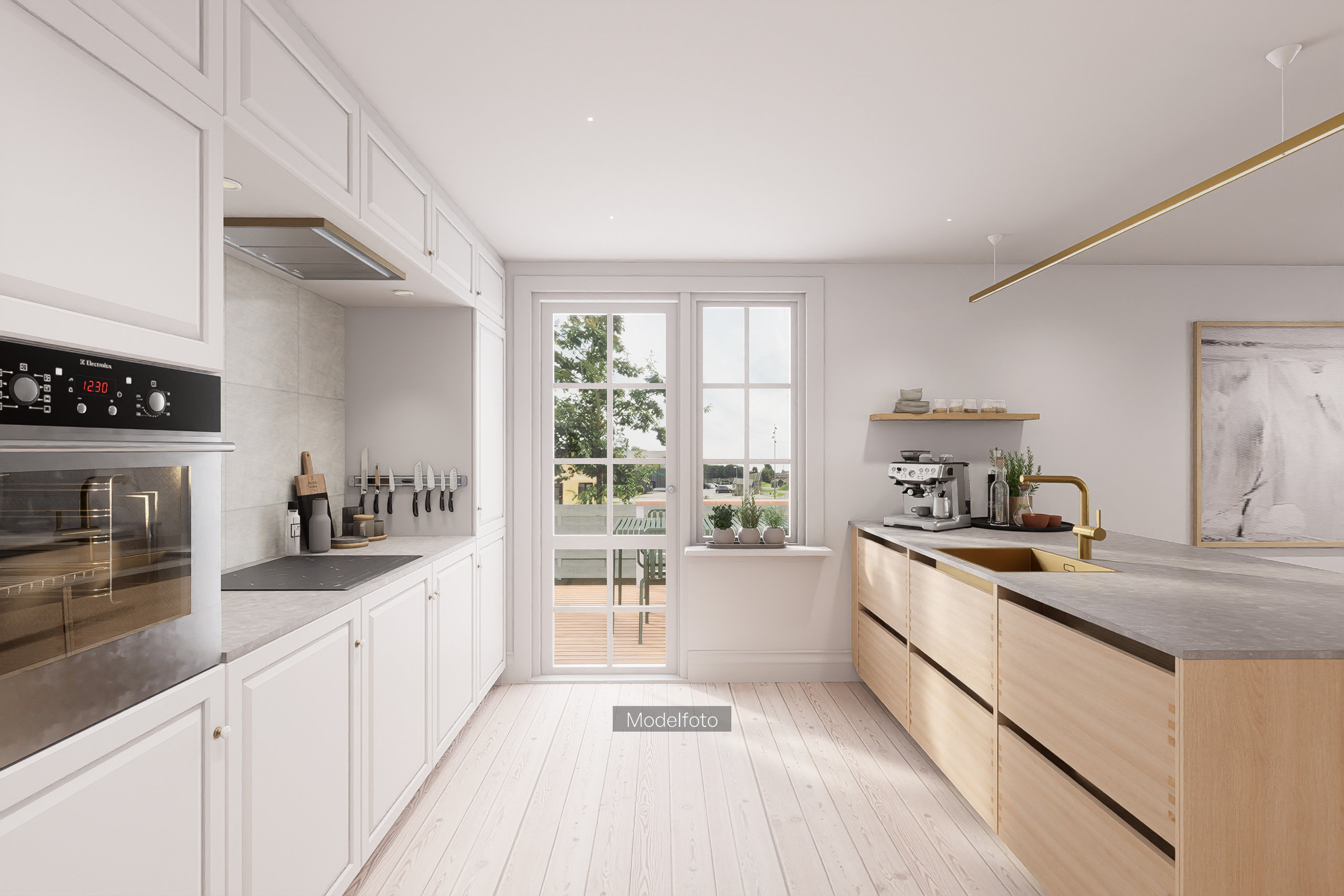 Fremhævet modelfoto billede i fuldskærmstilstand. Billede af Løjt Skolegade 15, Løjt Kirkeby, 6200 Aabenraa