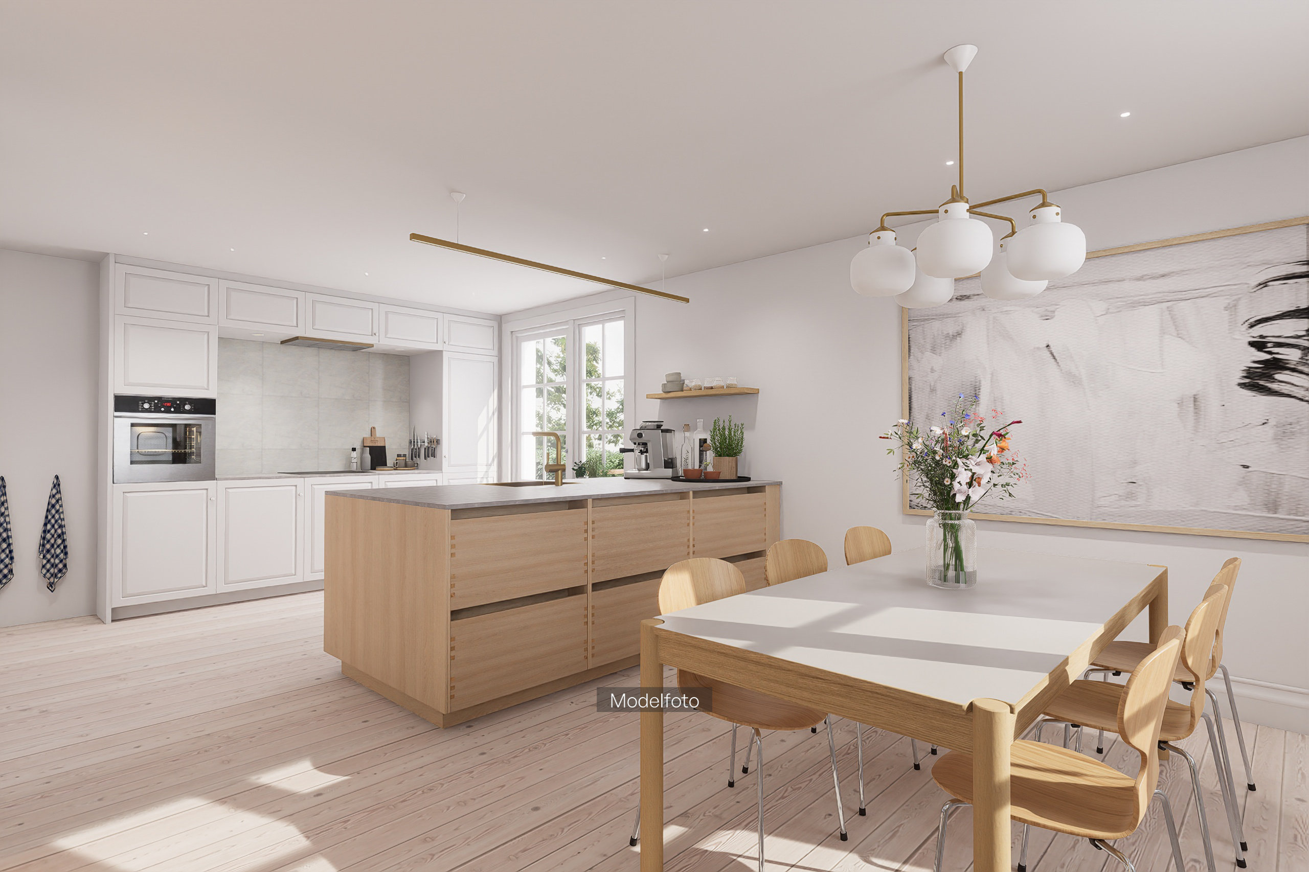 Fremhævet modelfoto billede i fuldskærmstilstand. Billede af Løjt Skolegade 15, Løjt Kirkeby, 6200 Aabenraa