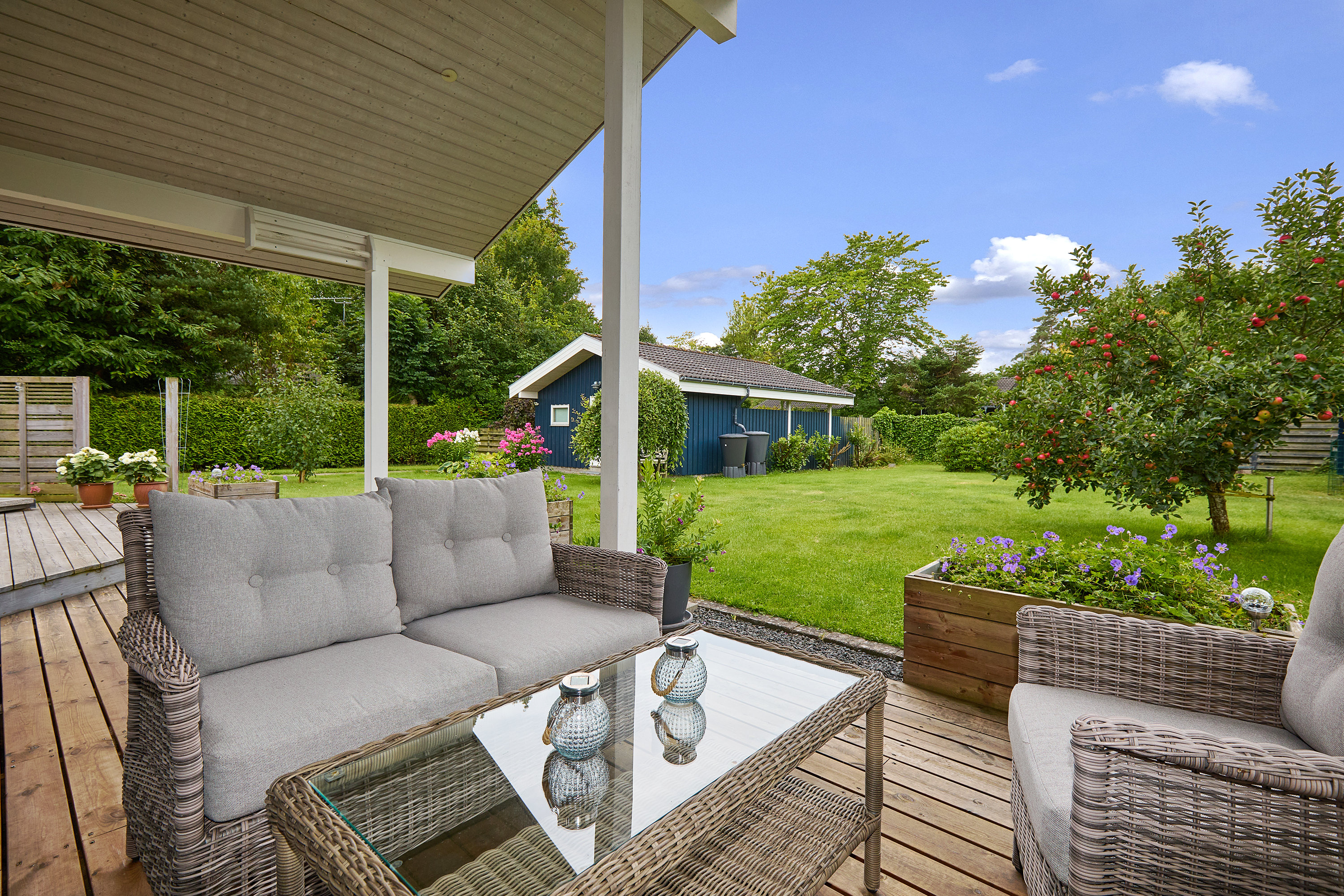 Miniaturebillede 2: terrasse. Billede af Frits Nielsens Vej 15, 3210 Vejby