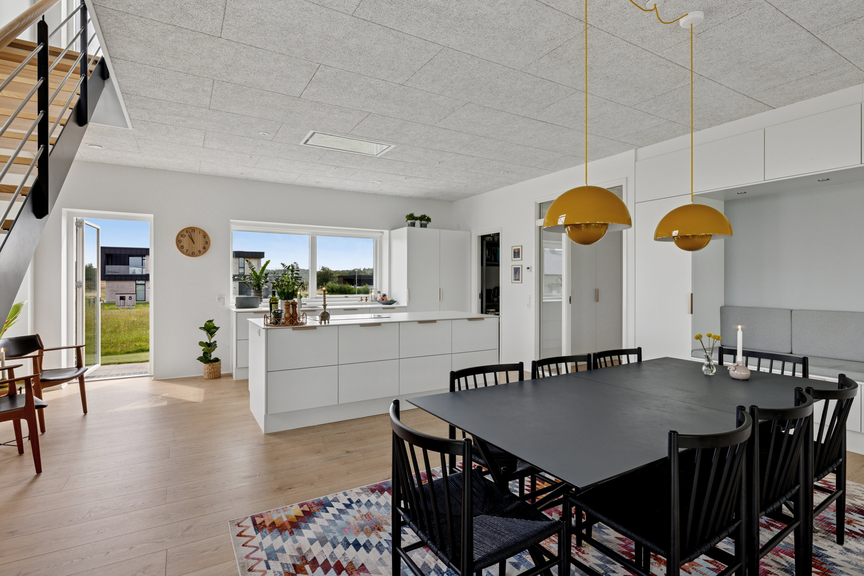 Fremhævet stue billede i fuldskærmstilstand. Billede af Åkanden 28, 8800 Viborg