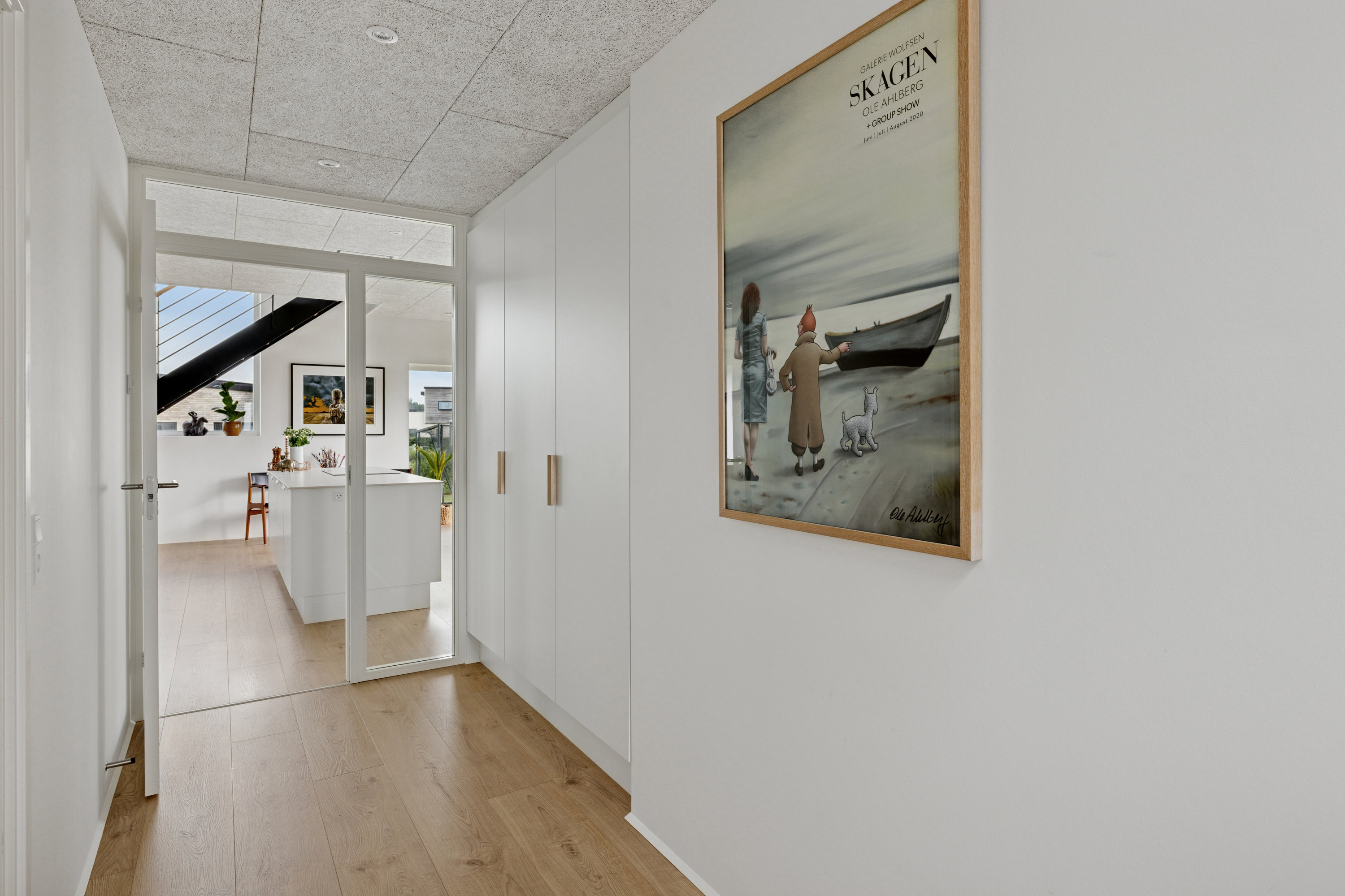 Fremhævet gang billede i fuldskærmstilstand. Billede af Åkanden 28, 8800 Viborg